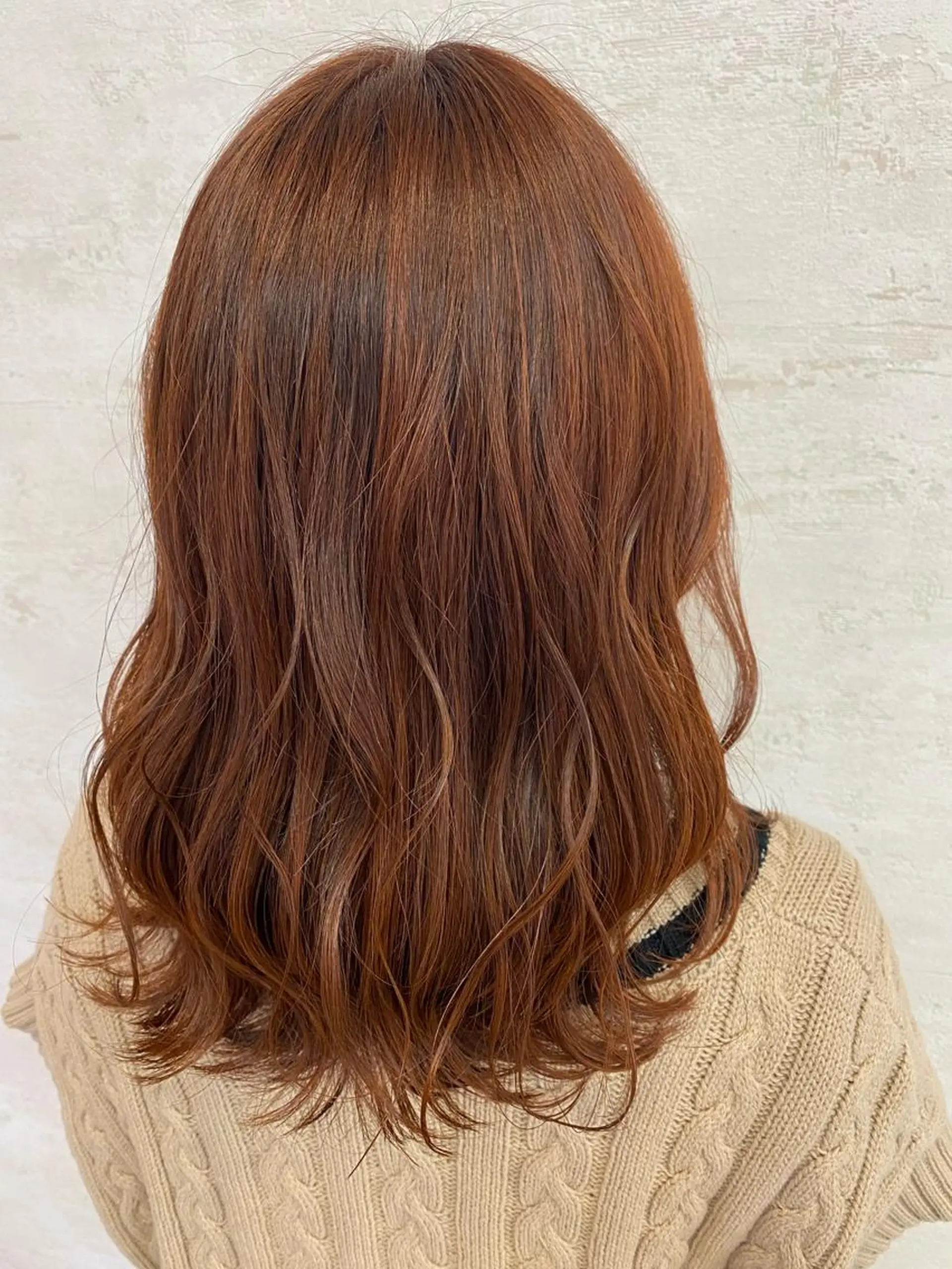 ミディアム カラー Angelica／ WAKOのヘアスタイル