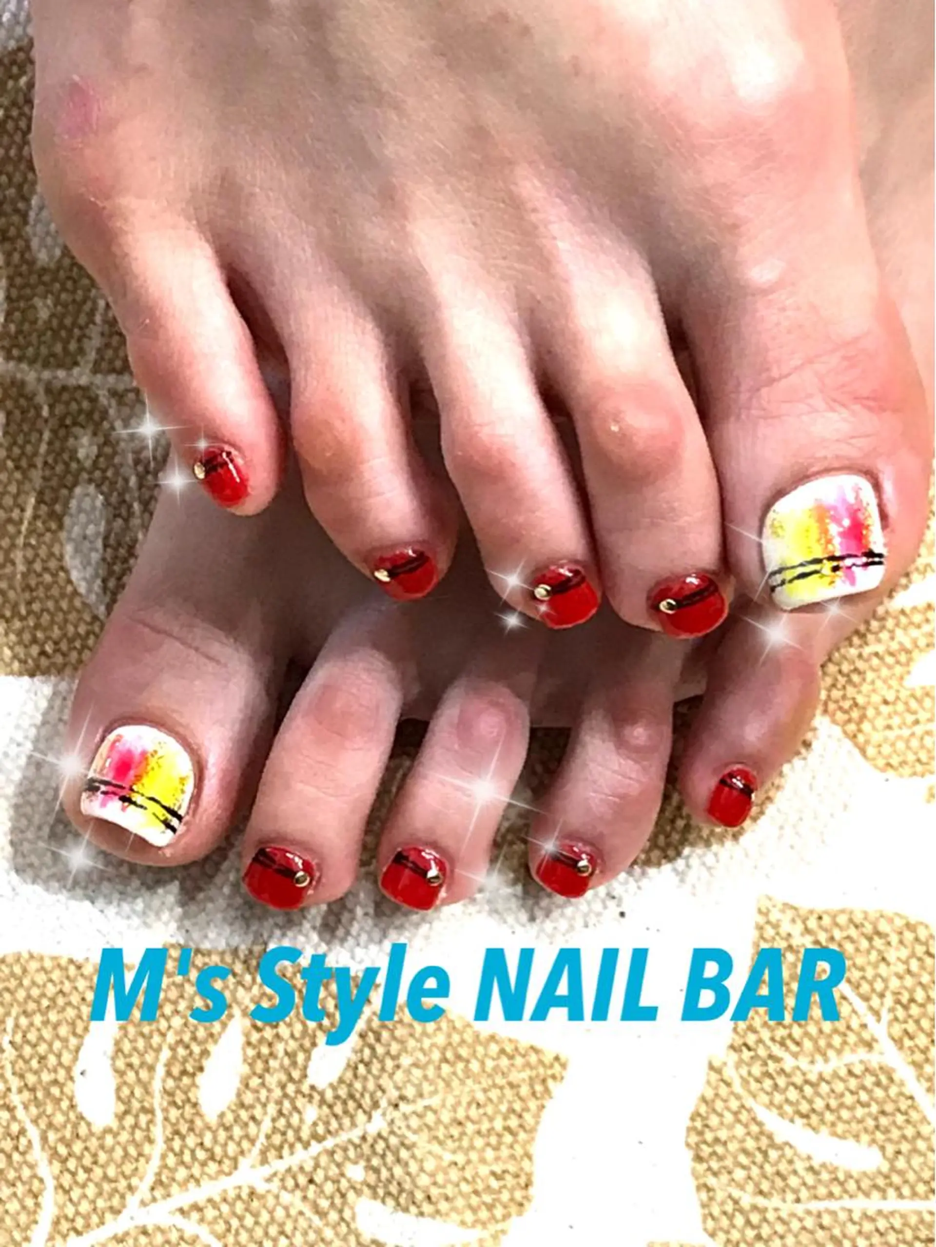 ネイル アートネイル フットネイル M's Style NAIL BARのネイルデザイン