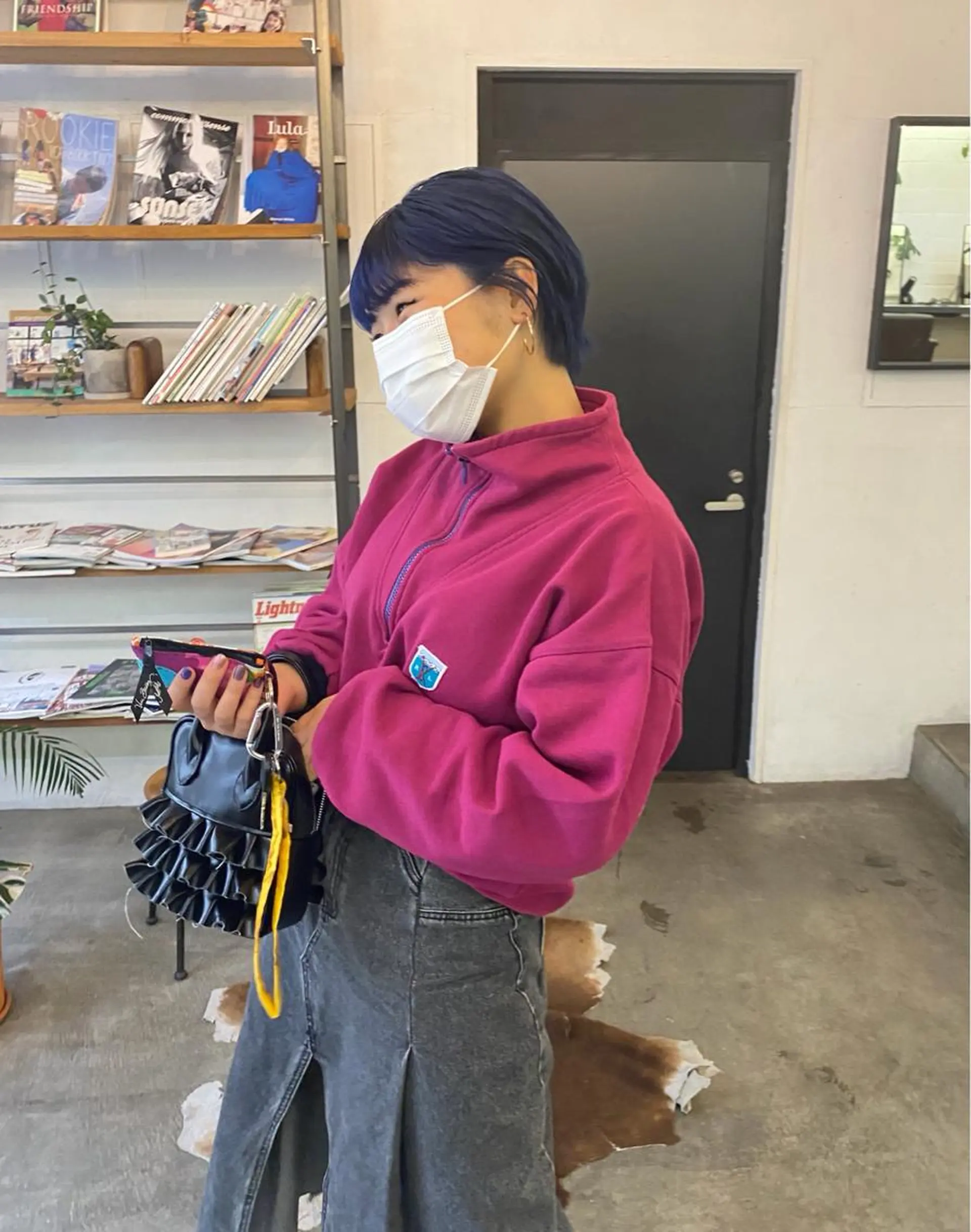 ショート カラー CACHE'所属・中谷 友莉花のヘアスタイル