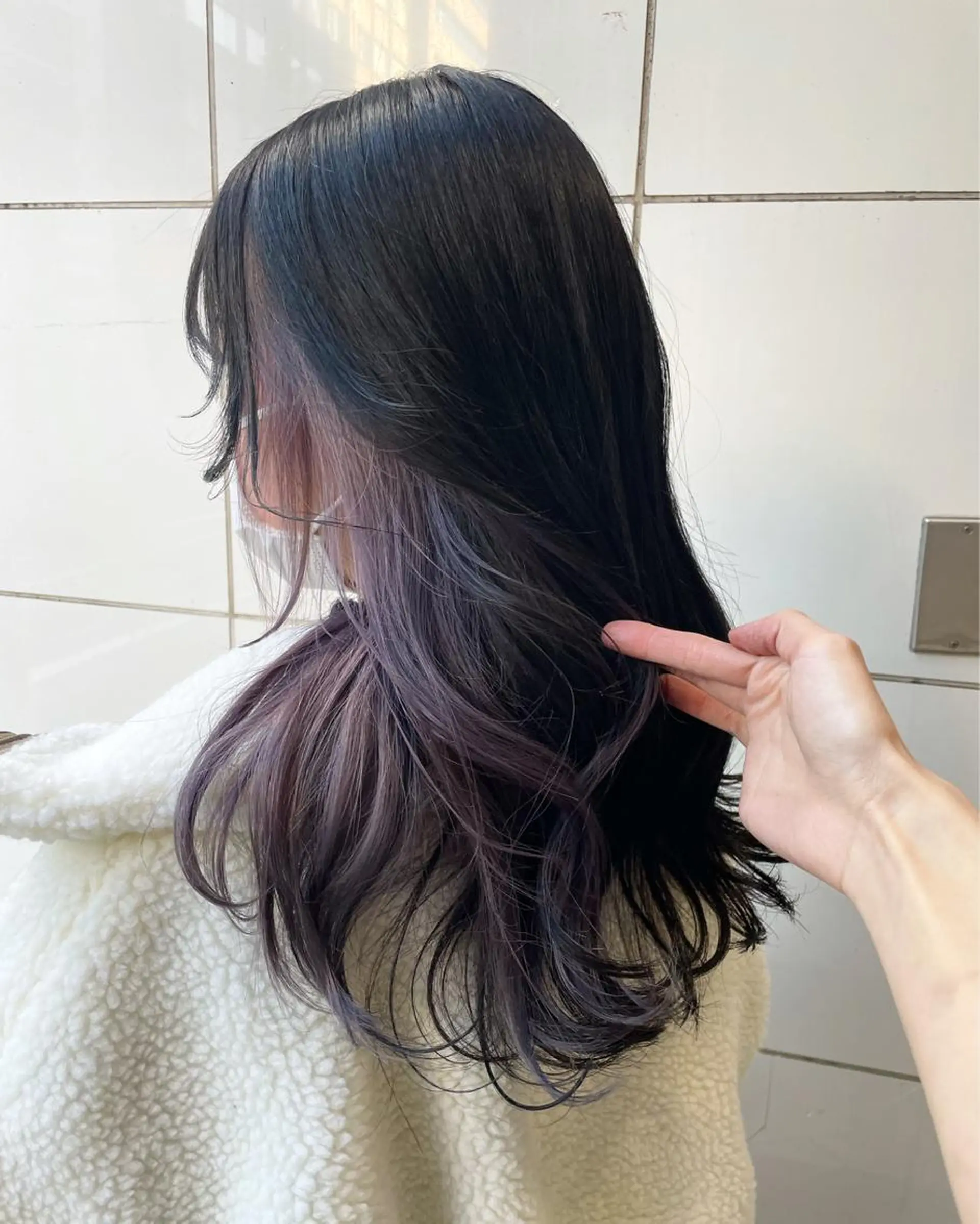 ロング ヘアカラー 【美容室が苦手な方 専問美容室】MIHOのヘアスタイル
