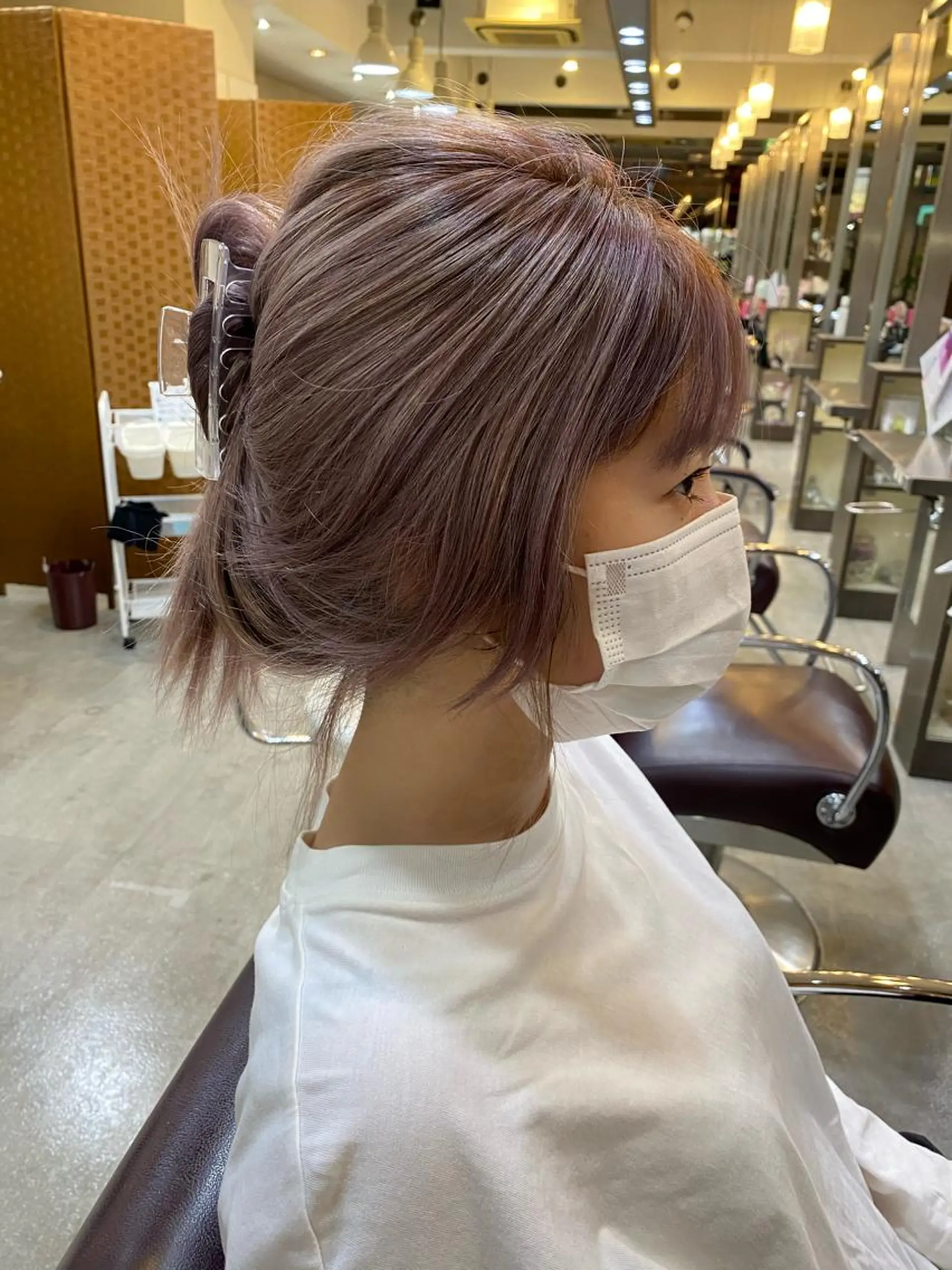 ロング カラー ヘアアレンジ サカグチユキナ 【tocca】のヘアスタイル