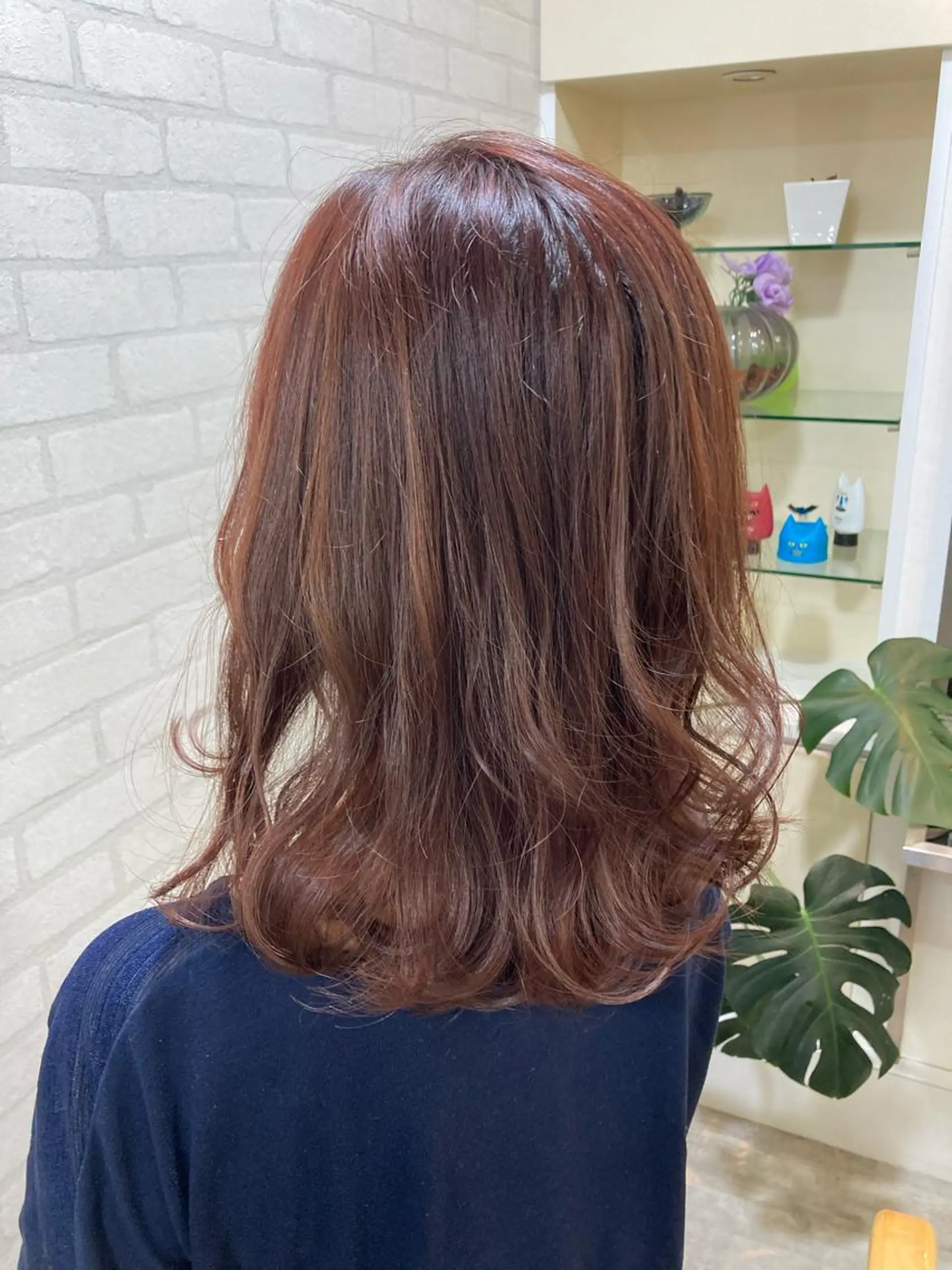 セミロング 北田 瑠人のヘアスタイル