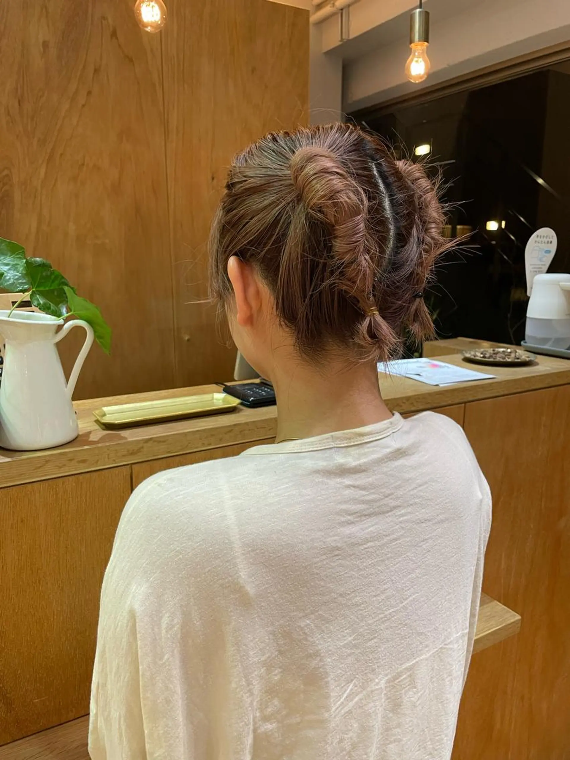 ミディアム 🎗️【ヘアセット 美眉】吉川玲🎗️のヘアスタイル