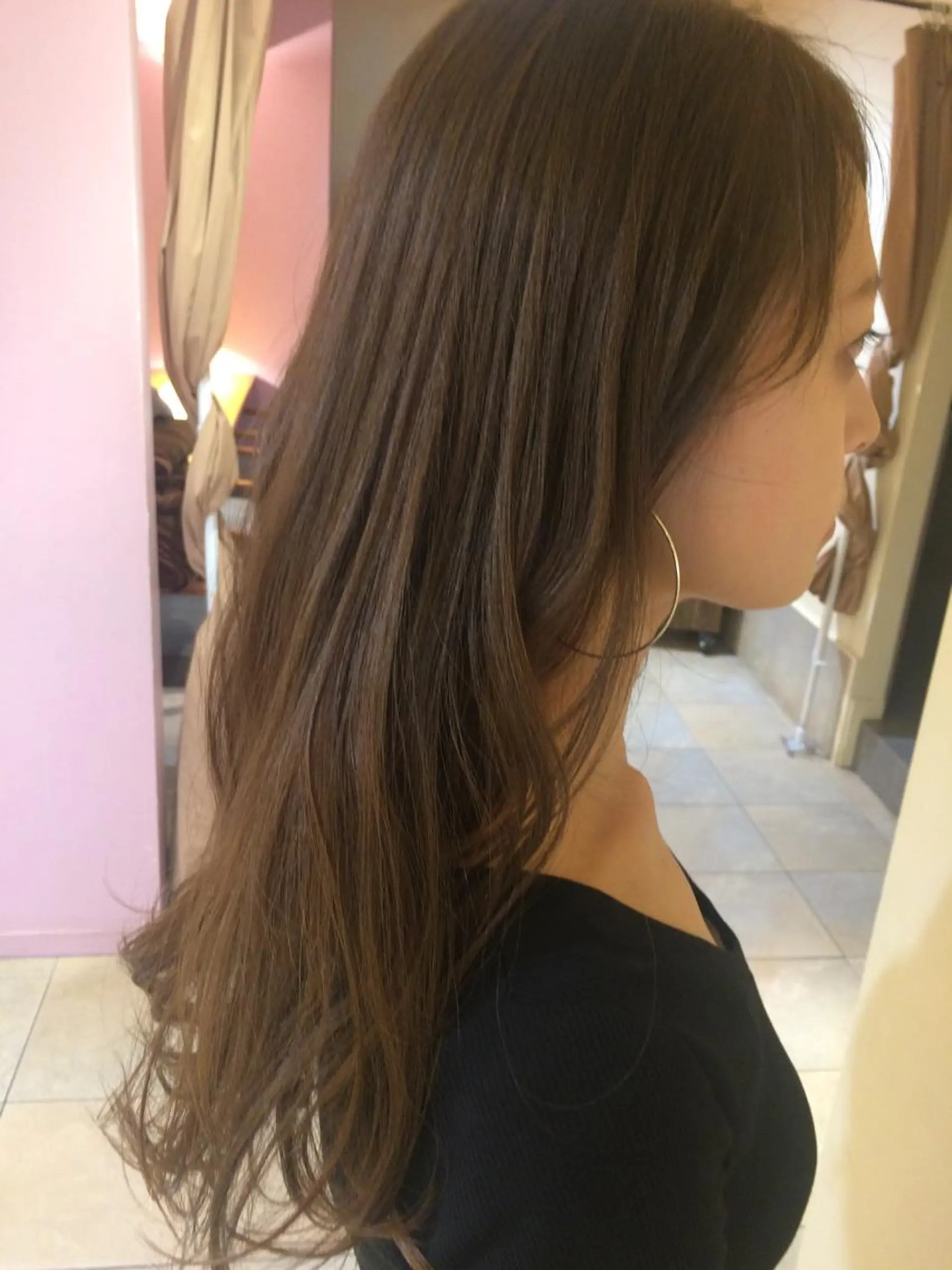 ロング カラー パーマ ヘアアレンジ メンズパーマの巨匠 鈴木純のヘアスタイル