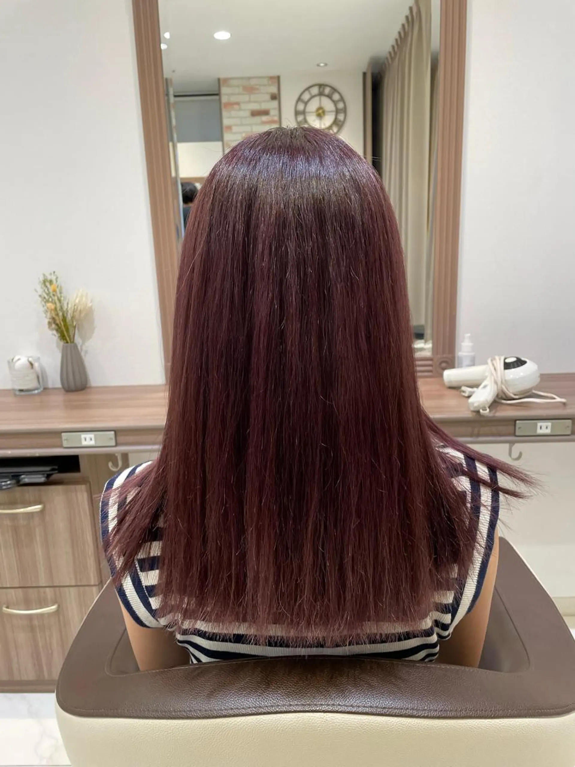 ミディアム ヘアカラー トリートメント 菊池 遼/透明感 /韓国レイヤー/艶感のヘアスタイル