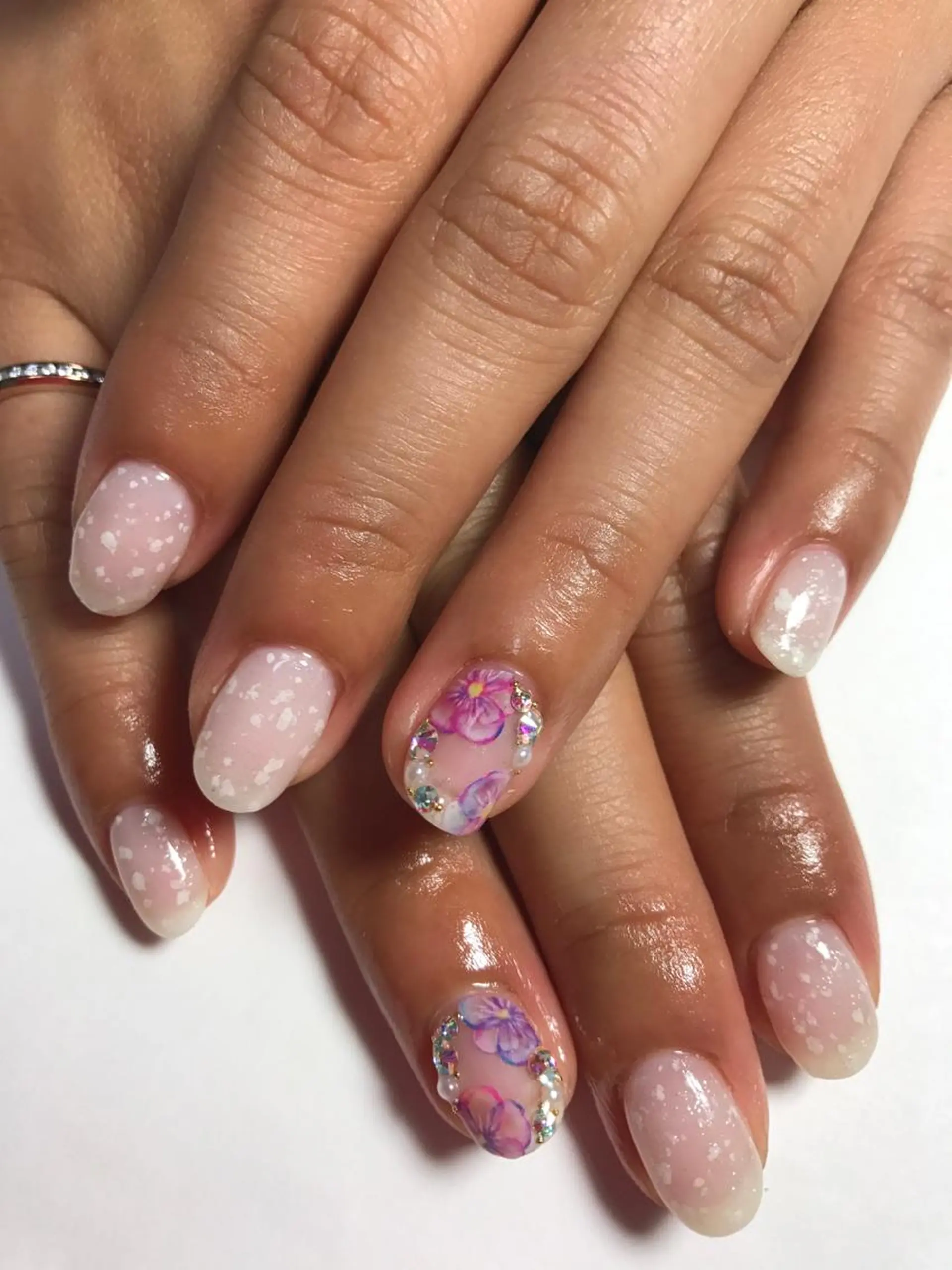 ネイル rukianail 新里のネイルデザイン