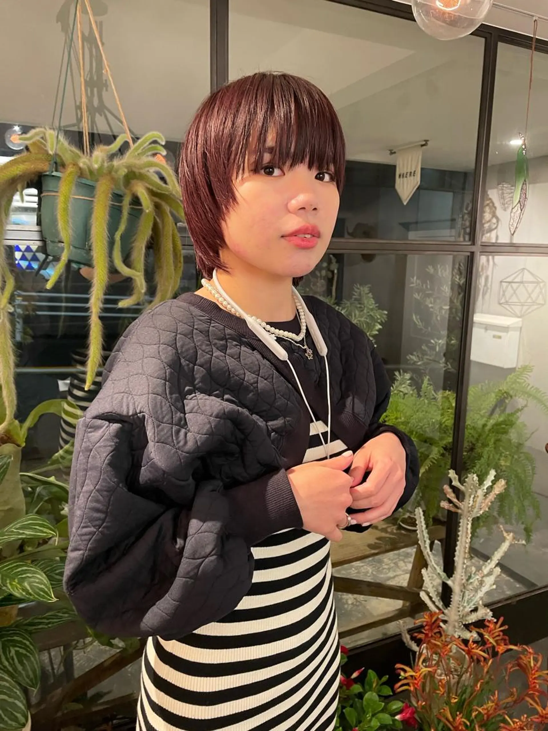 ショート カラー ツタ　TUTA 高円寺所属・ｔｏ ｋｉのヘアスタイル