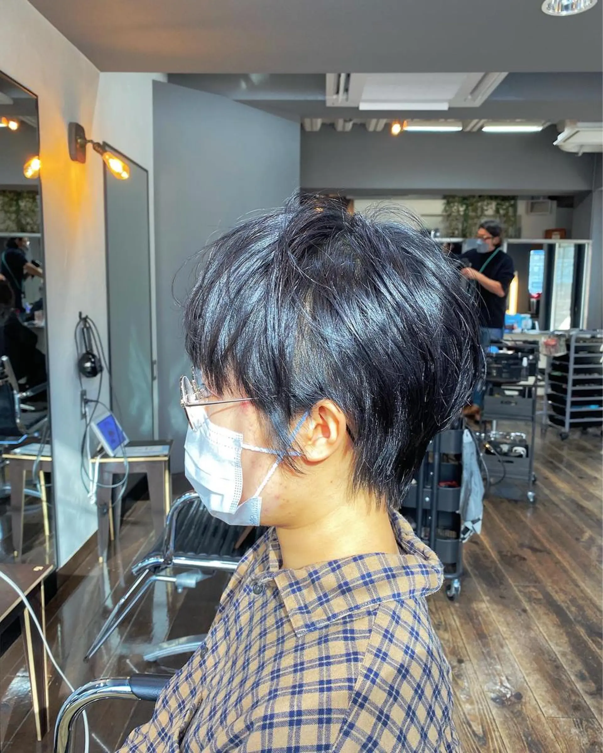 ショート カラー ヘアアレンジ ✨前田 優・2拠点✨ ✨恵比寿・札幌店✨のヘアスタイル