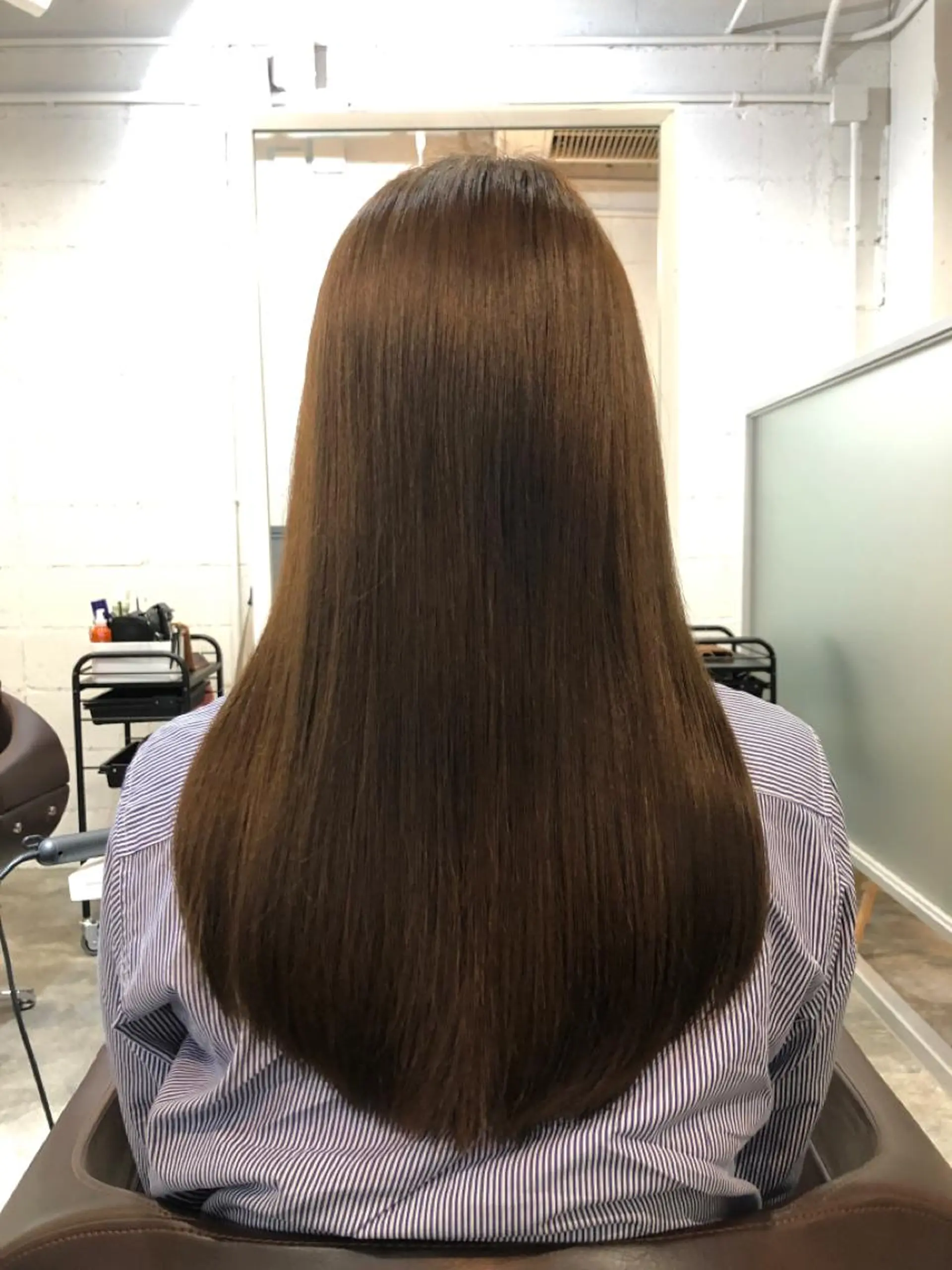 ロング カラー アッシュ ベージュカラー カット ヘアカラー トリートメント hair care ACRO所属・hair care ACRO店長　谷のヘアスタイル