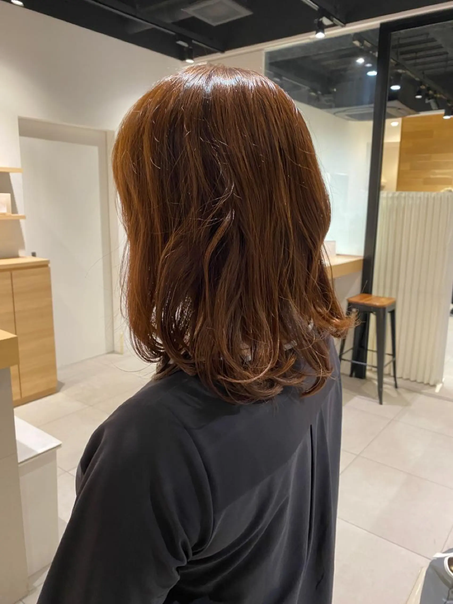 セミロング 井戸上 颯太のヘアスタイル