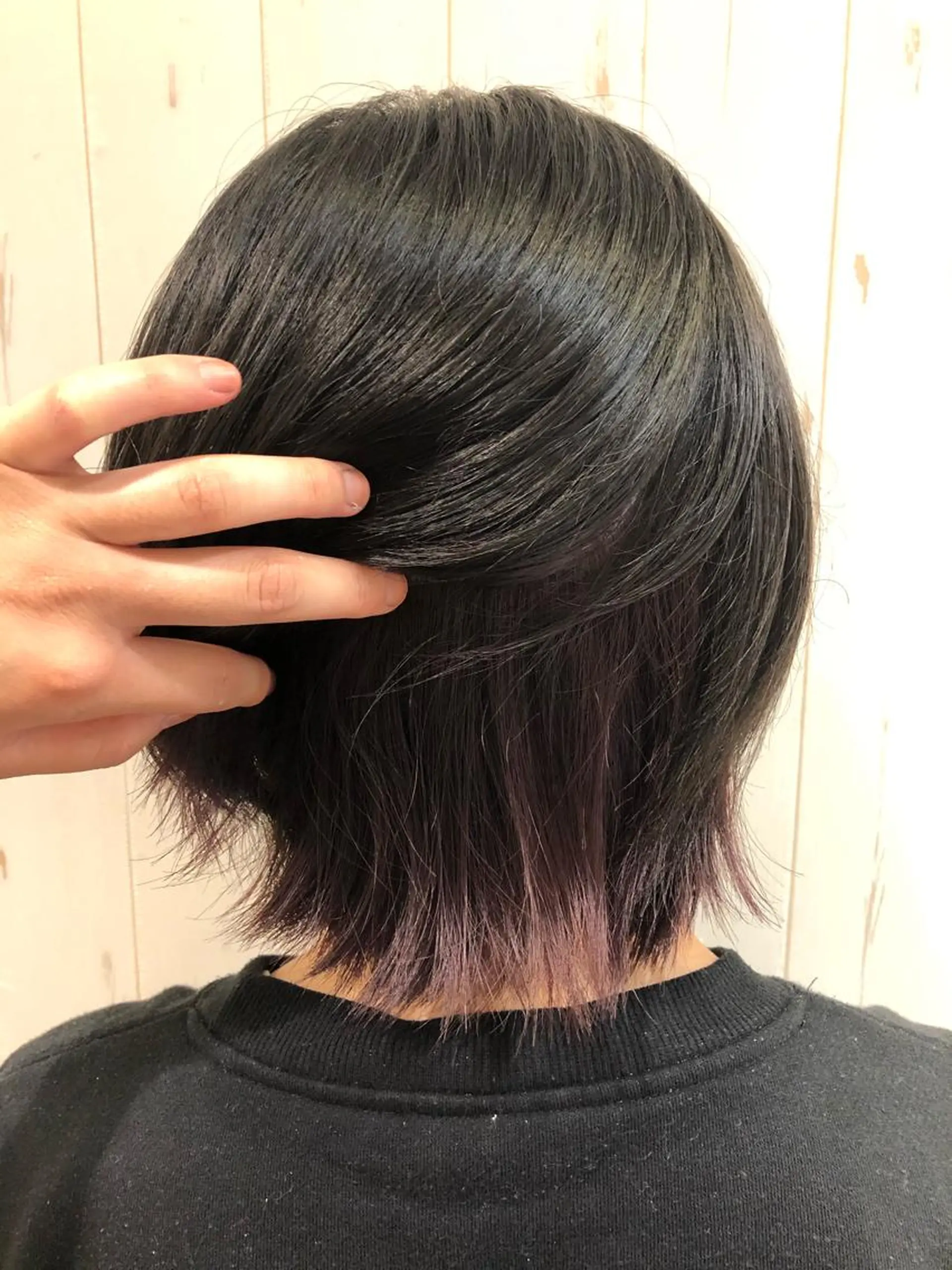 カラー ブリーチ インナーカラー 野村 ゆいのヘアスタイル
