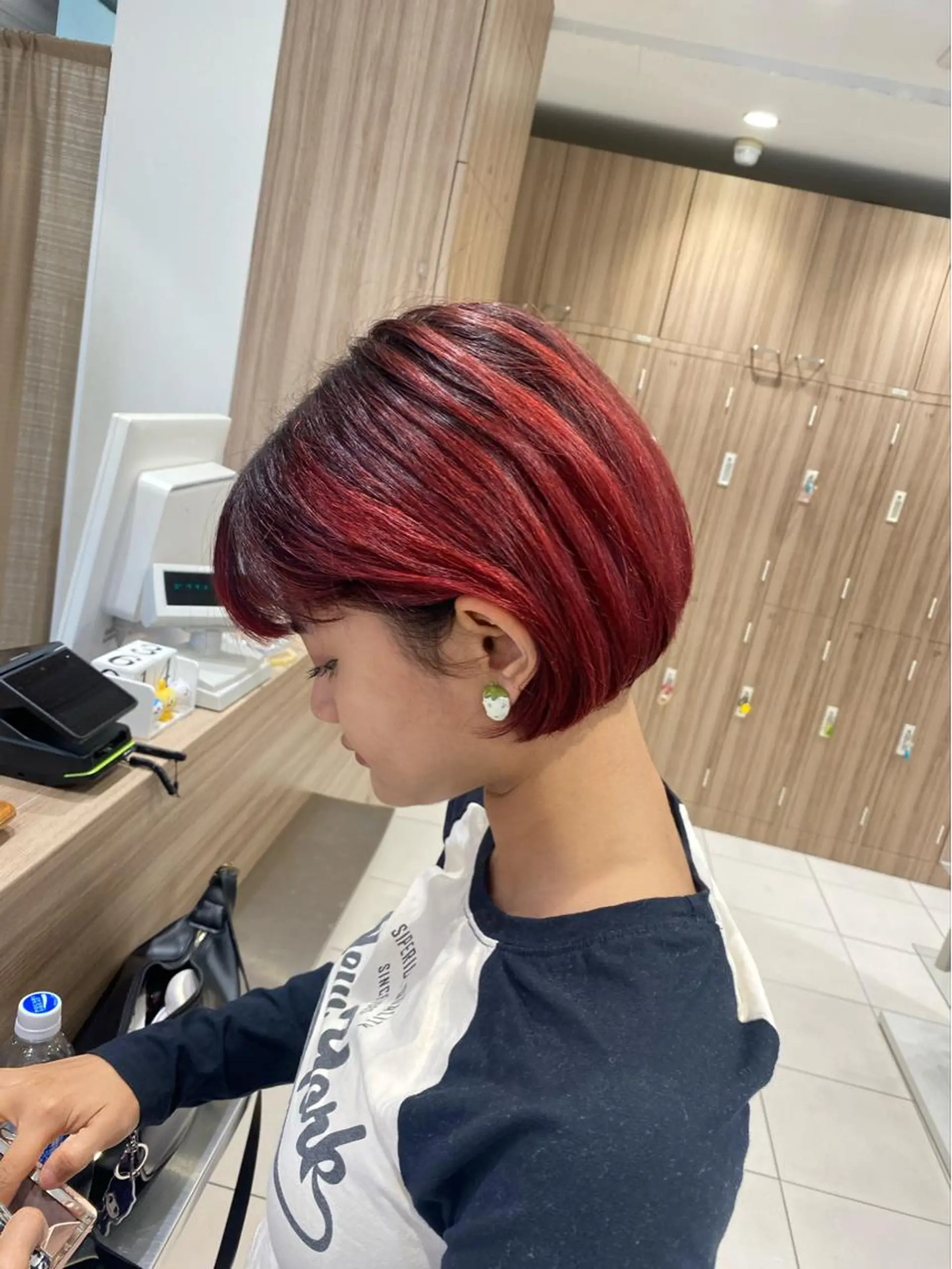 ショート カラー カット ヘアカラー トリートメント ✨圧倒的ツヤ髪✨ 小野あすかのヘアスタイル