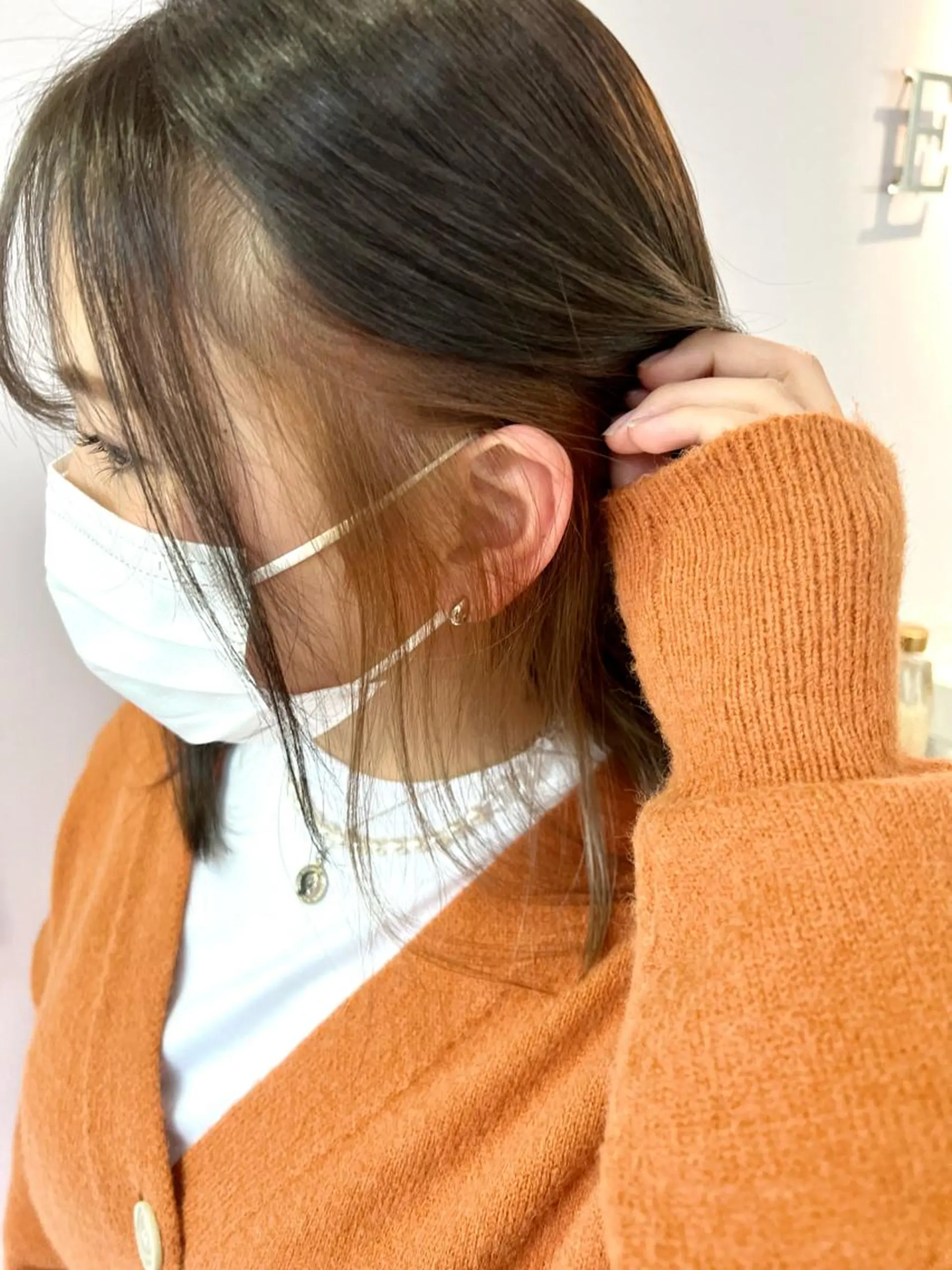 ミディアム カラー Eleanor 池袋 ミカのヘアスタイル