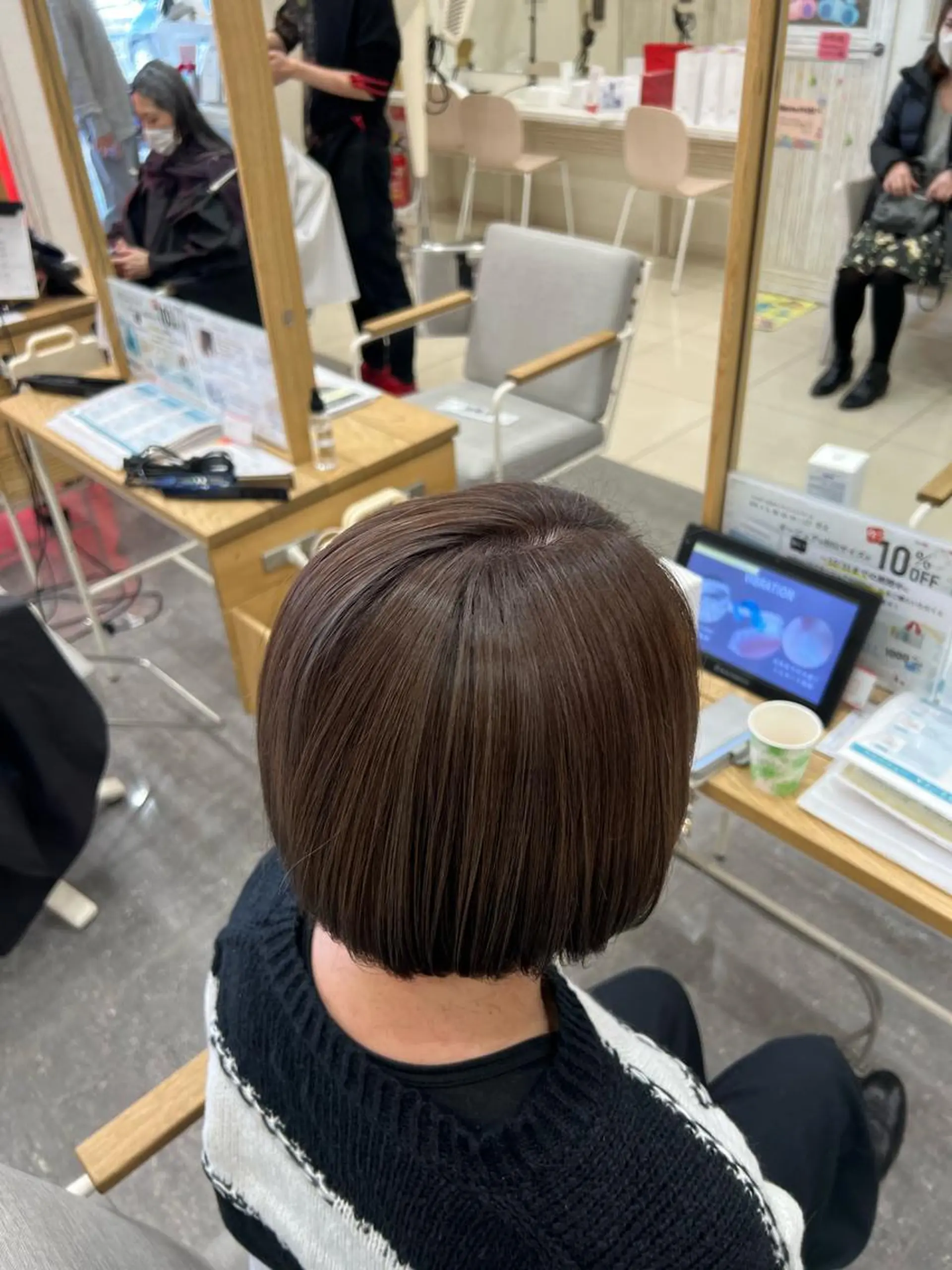 カラー ヘアカラー 太白区/白髪ぼかし ハイライト/千葉達人のヘアスタイル