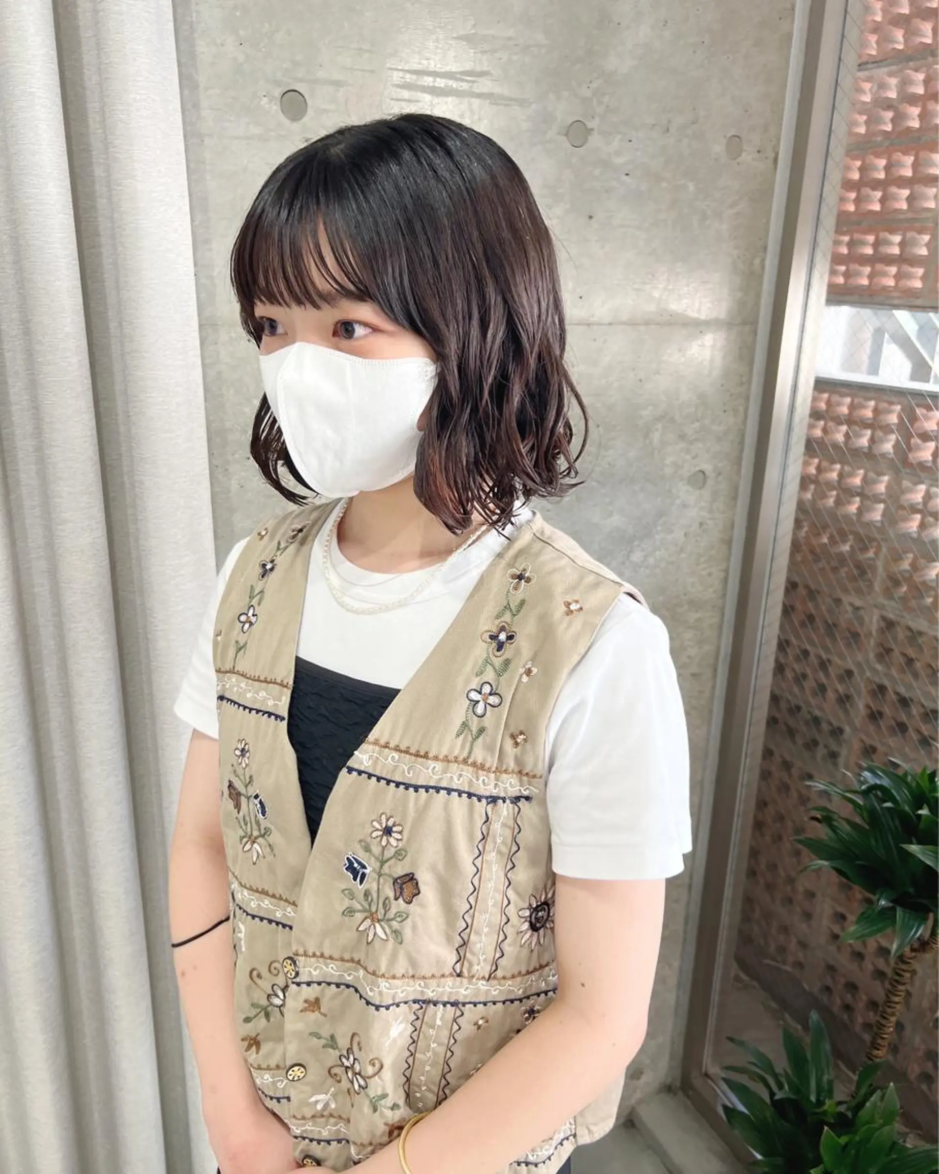 ショート パーマ ボブパーマコテ巻き風 パーマNo1深江秀平のヘアスタイル