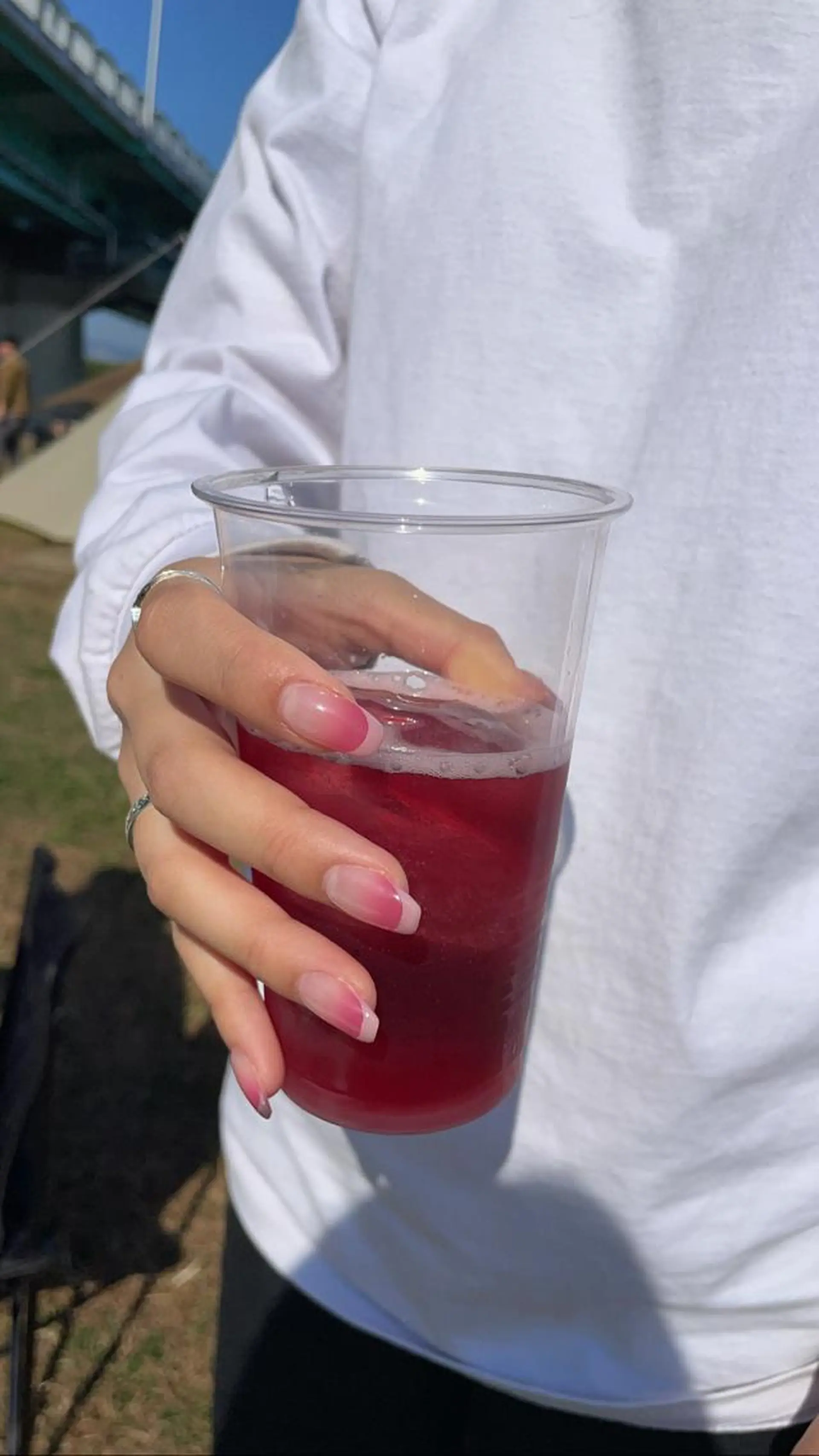 セミロング ネイル ハンドネイル Amore 板谷爽花のネイルデザイン