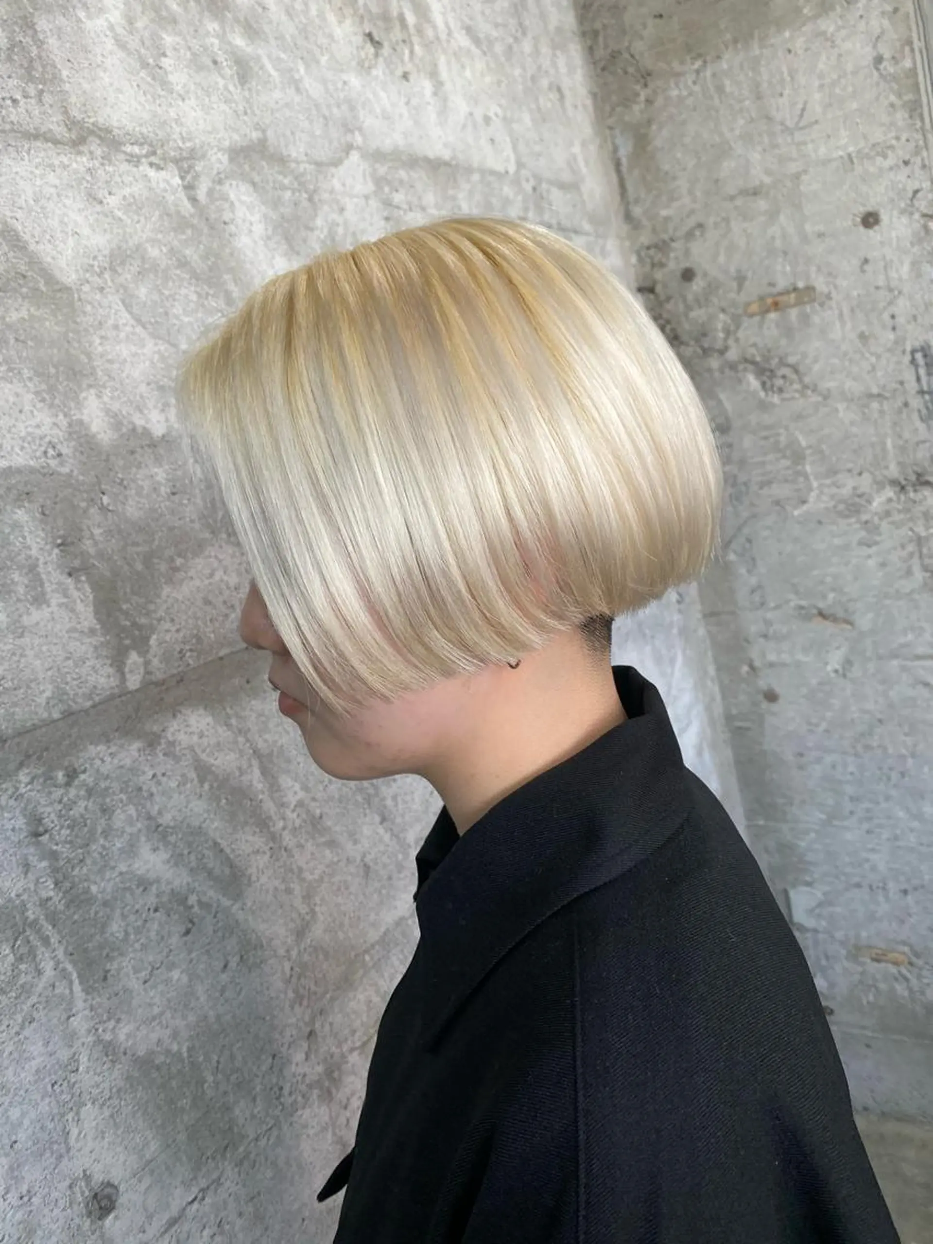 ショート カラー ヘアアレンジ メンズ メンズブリーチ ブリーチ ブロンド ケアブリーチ ホワイトブロンド ［似合わせヘア］ ✂︎OGURO✂︎のヘアスタイル