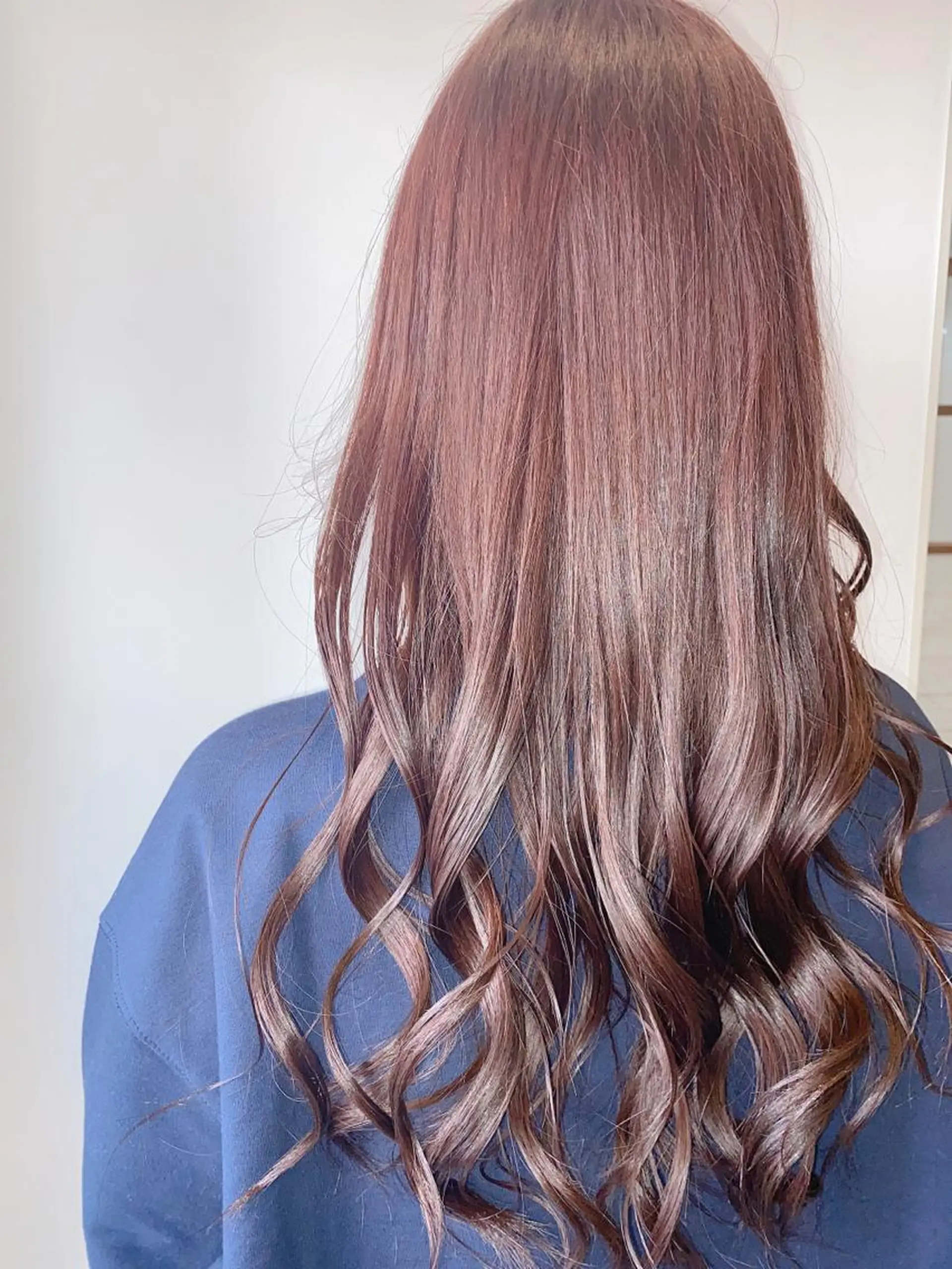 ロング ヘアカラー トリートメント 香野 優子のヘアスタイル