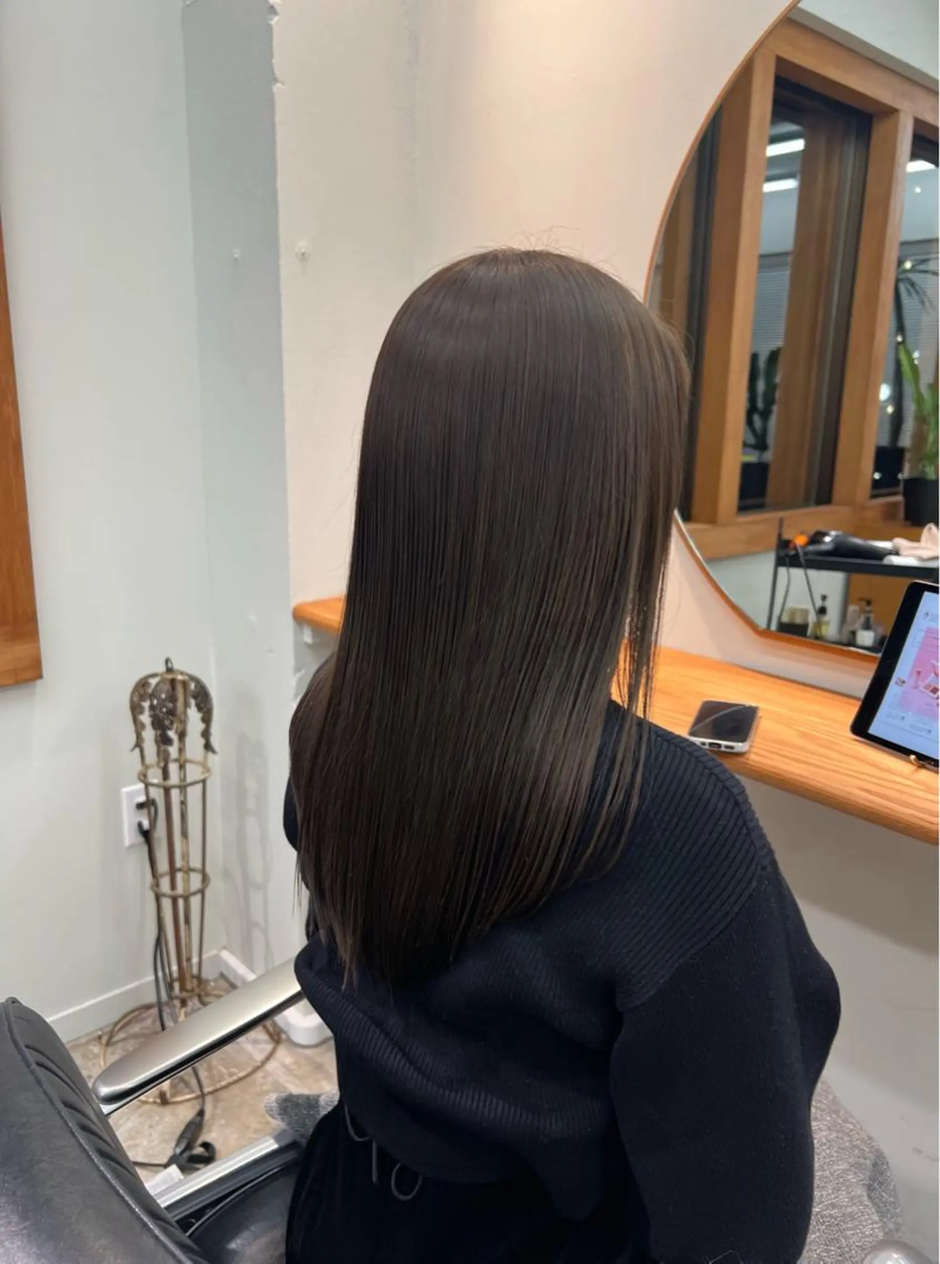 カラー ベージュカラー オリーブベージュ aiko【艶カラー ・ミニモ年内で終了】のヘアスタイル