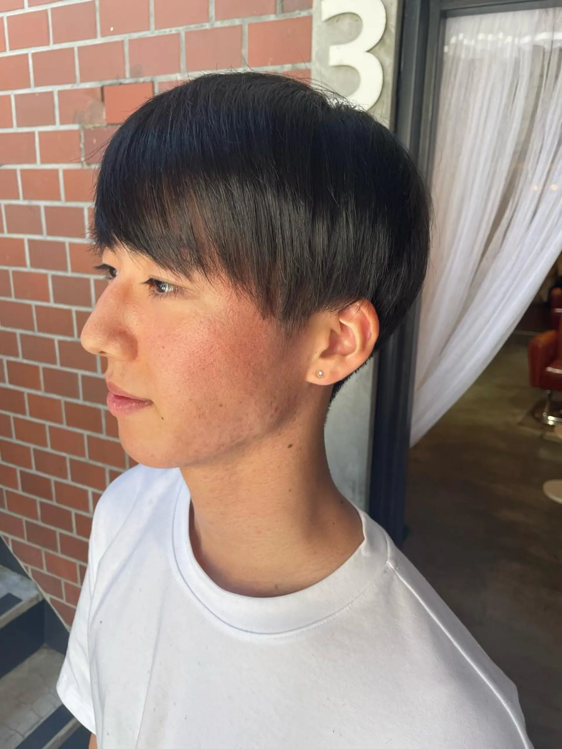 メンズ 京都美容師 塩のヘアスタイル