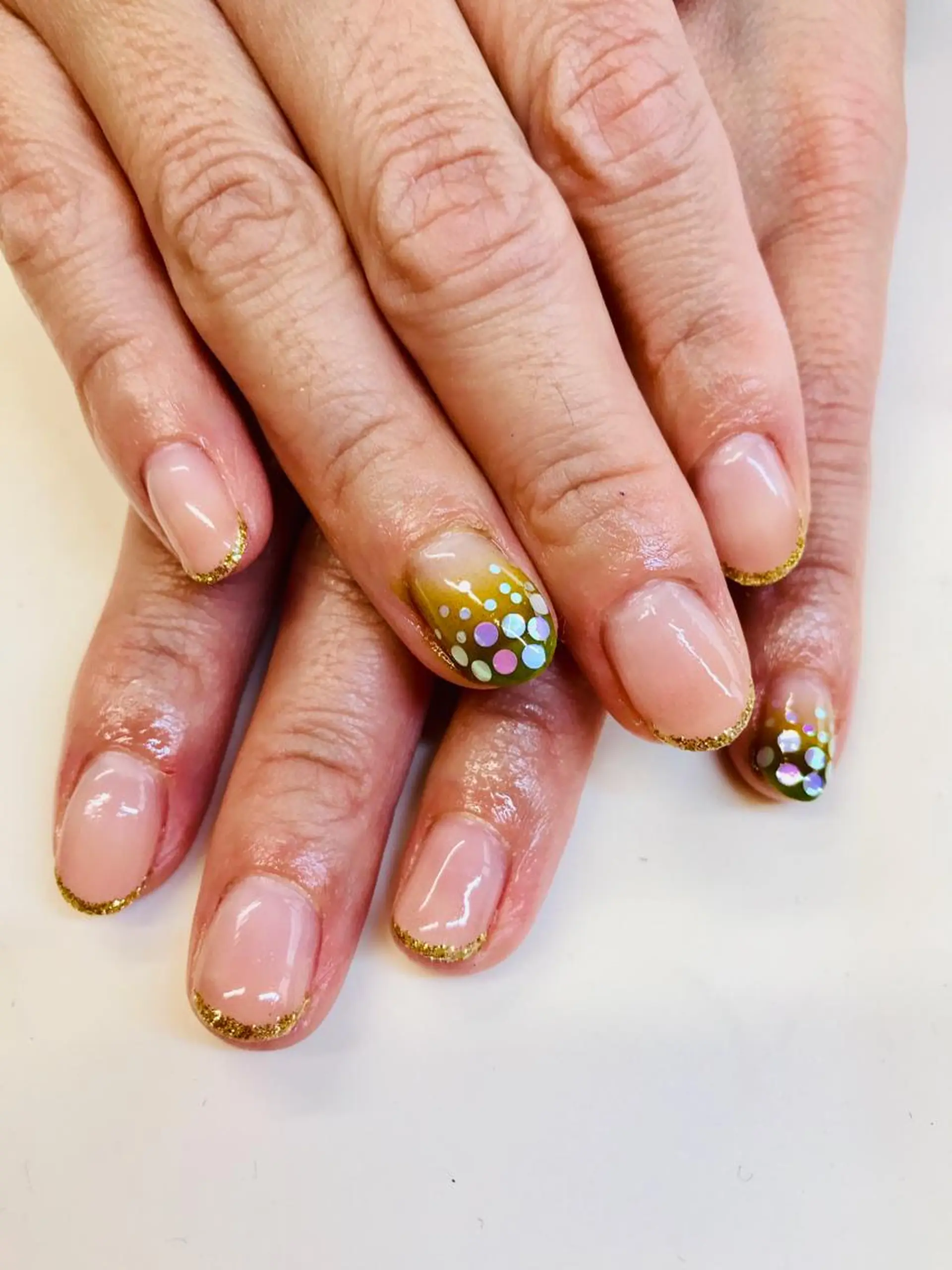 ショート ネイル ハンドネイル みな とのネイルデザイン