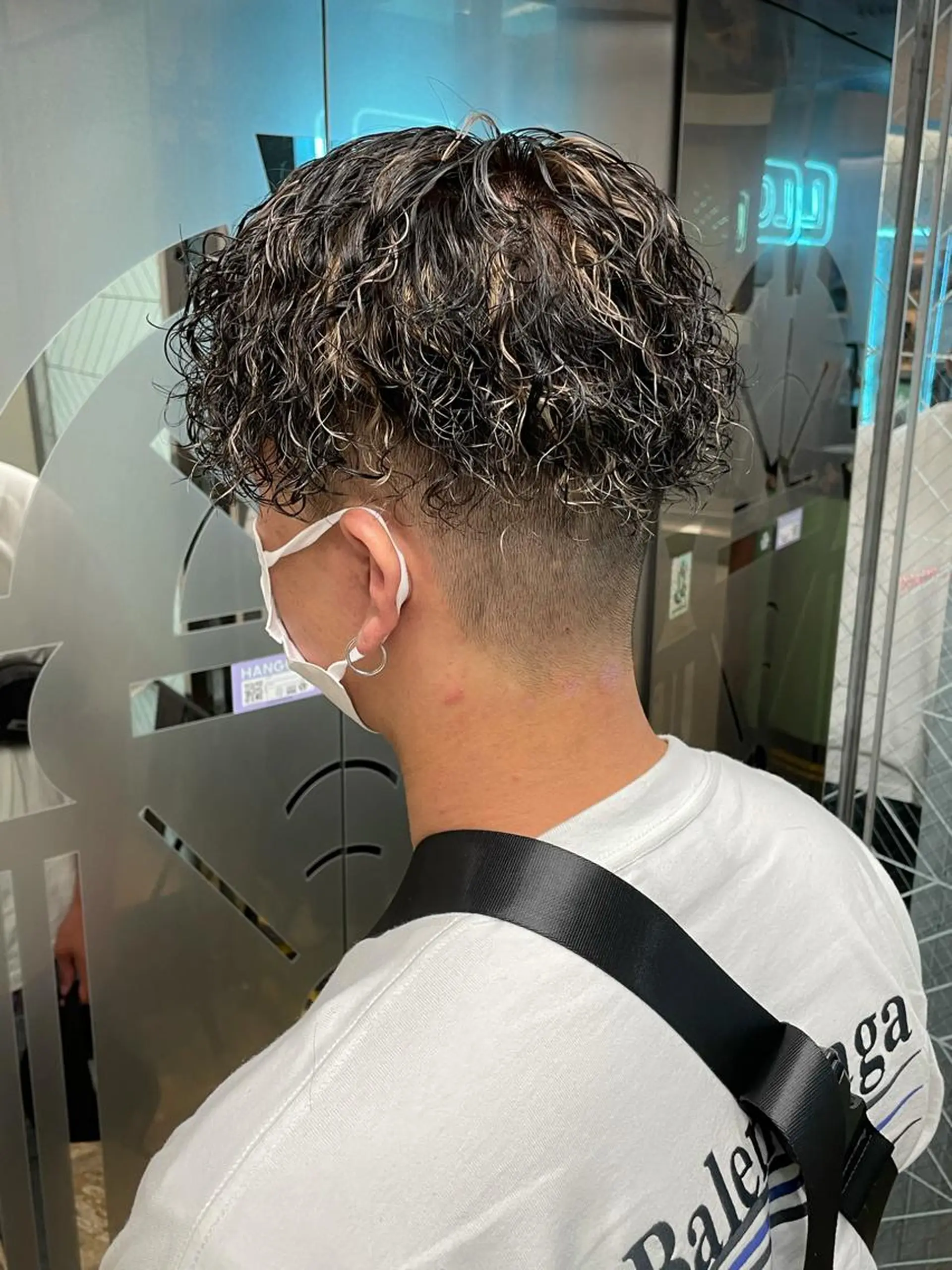 パーマ メンズ Le'a所属・渋谷/フェード/ 國分 翔のヘアスタイル