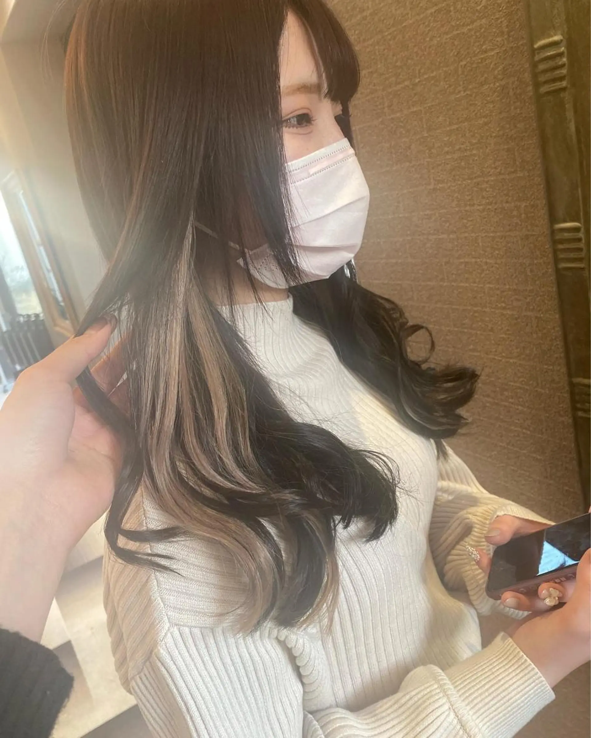 ロング エクステ エクステ earth甲府昭和店 東　允のヘアスタイル