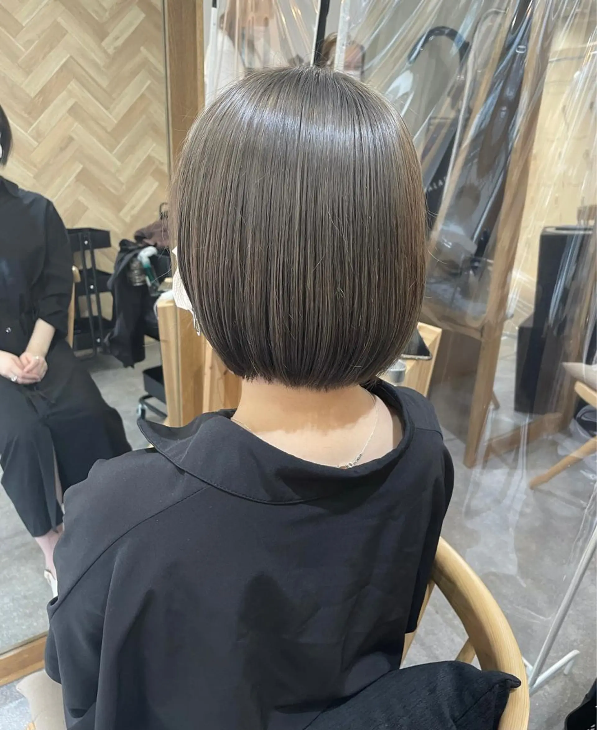 ショート ヘアカラー soyon心斎橋所属・♡透明感/艶カラー/ M a I ♡のヘアスタイル