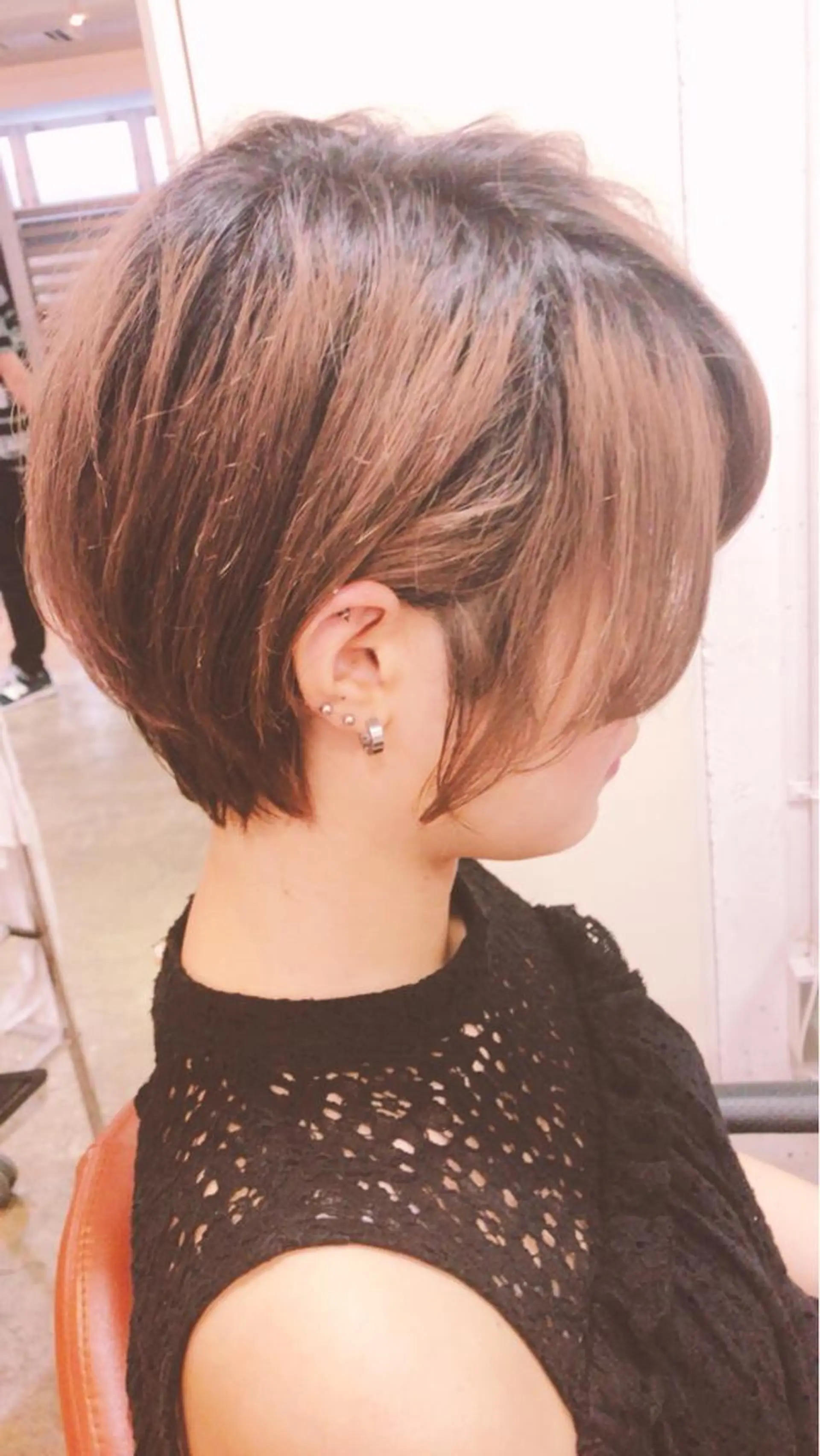 ショート ショートヘア 品田 真里のヘアスタイル