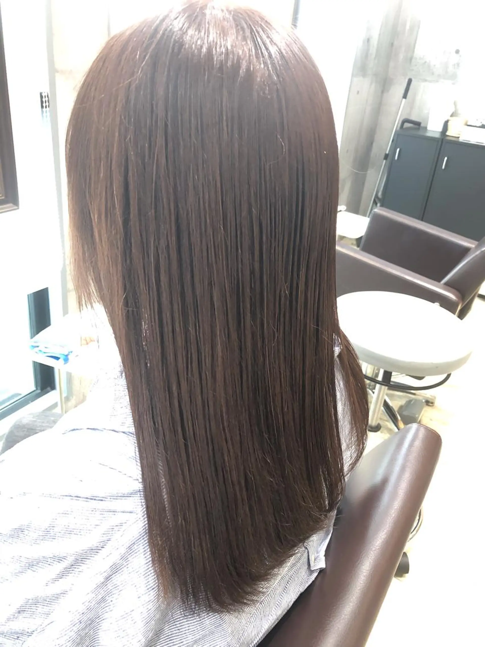ロング カラー パーマ ヘアアレンジ メンズ キッズ ネイル マツエク・マツパ トリートメント EnBlesS西宮 マンツーマン神道有基のヘアスタイル