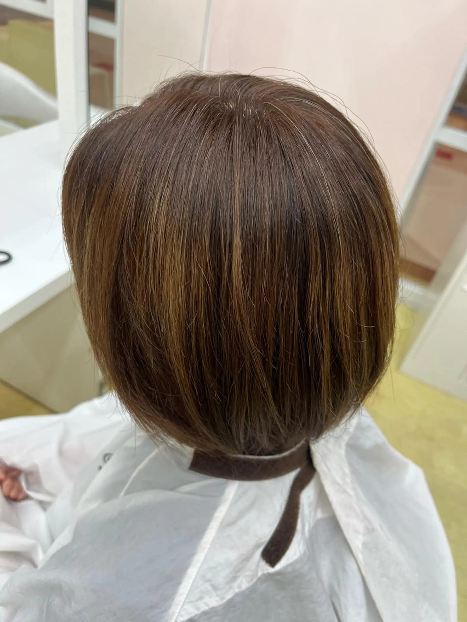 ショート ハイライト Shimose Yukaのヘアスタイル