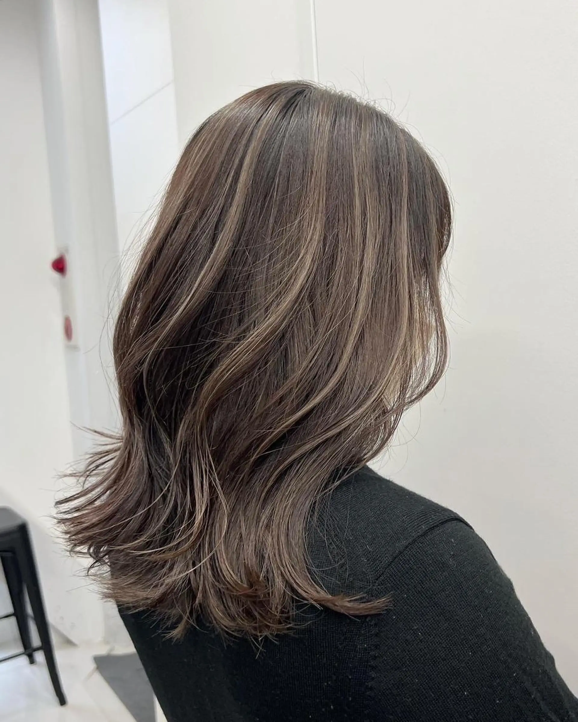 セミロング カラー ヘアカラー トリートメント 【公式】amble luxe池袋東口🩷のヘアスタイル