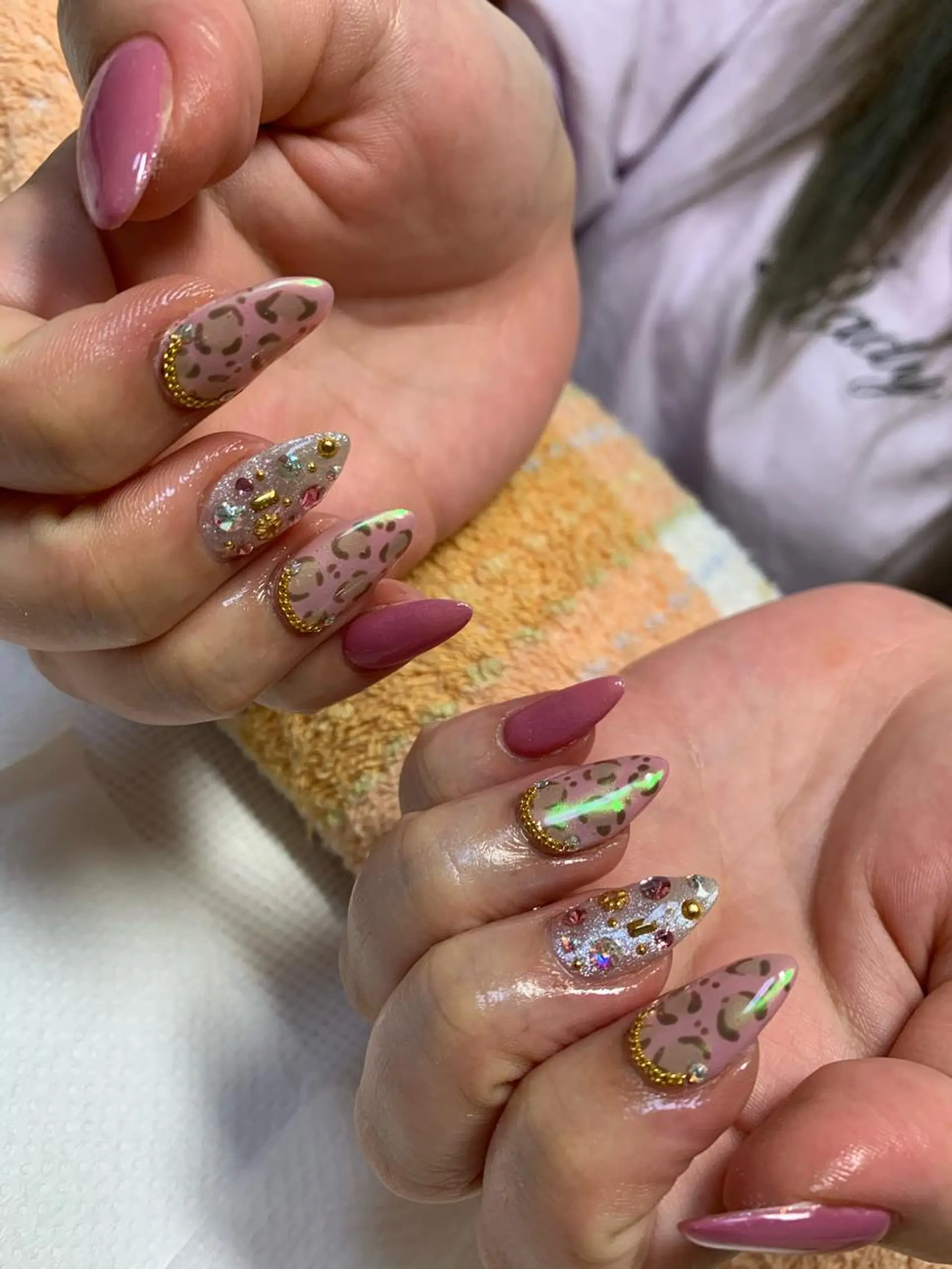 ネイル アートネイル rukianail 新里のネイルデザイン