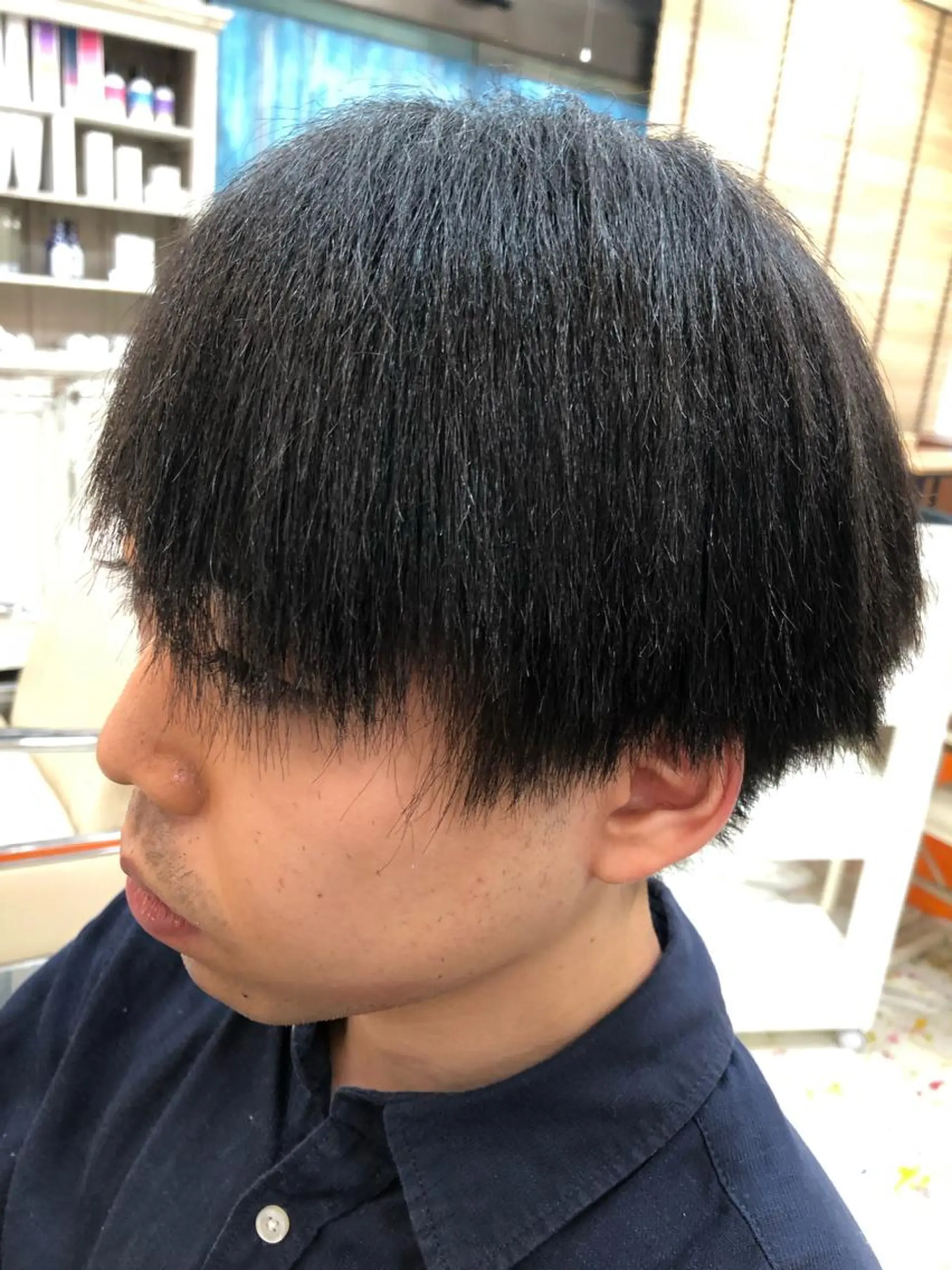 ショート 縮毛矯正 石川 史弥のヘアスタイル