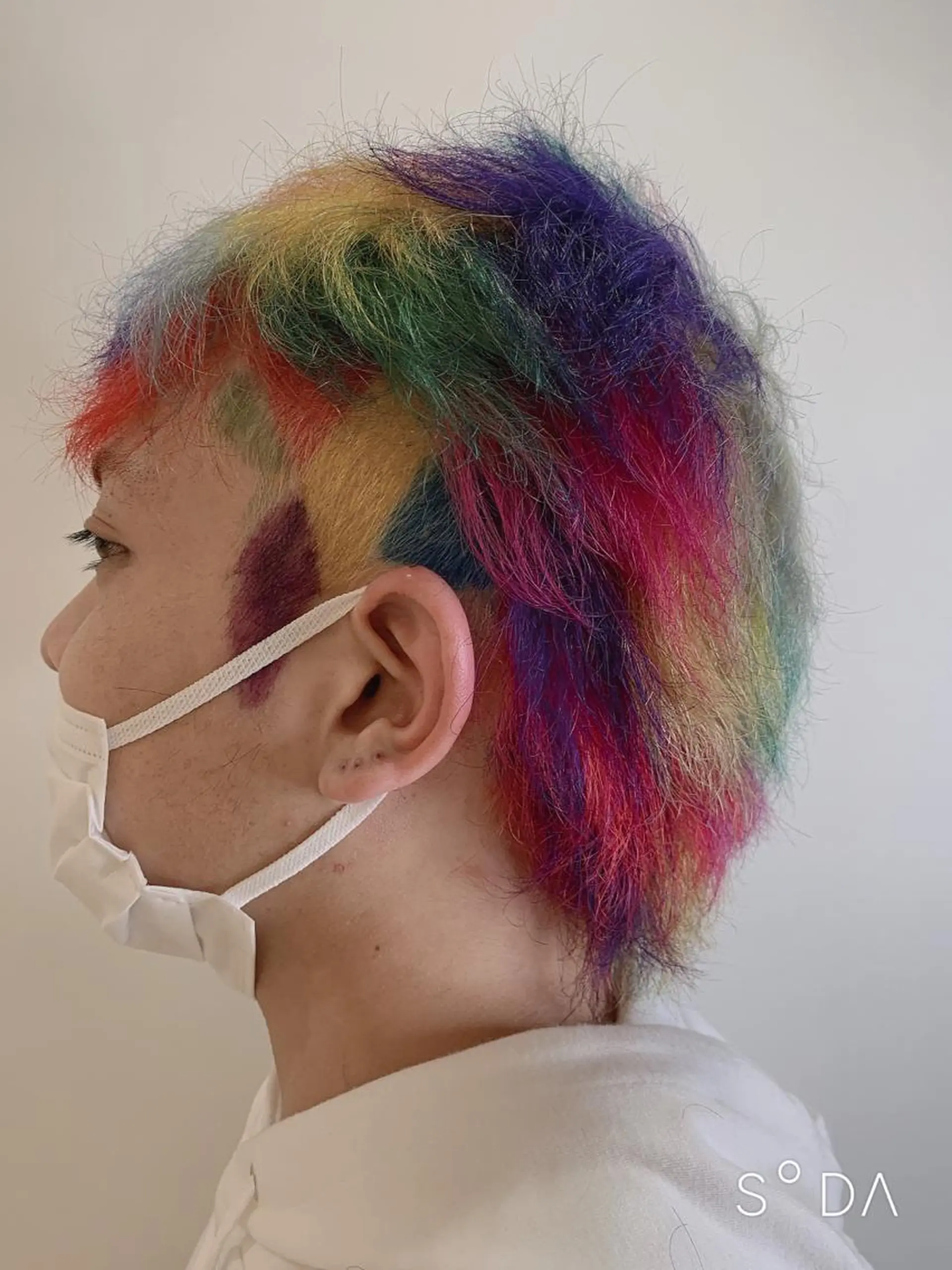 ショート カラー 店長ハイトーンカラー 柞山史奈のヘアスタイル