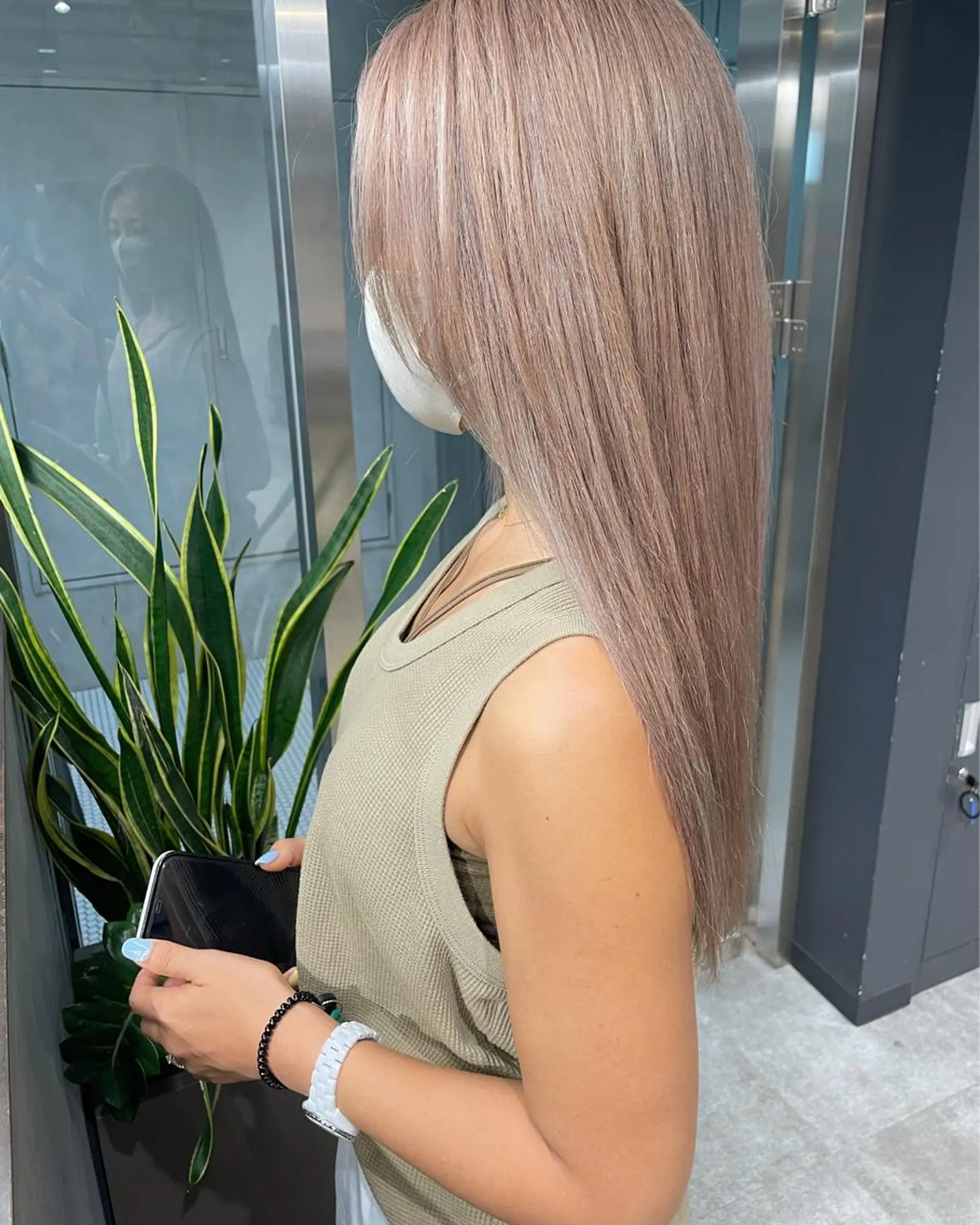 ロング ヘアカラー トリートメント LA.MIU★ 八王子店Mayuのヘアスタイル