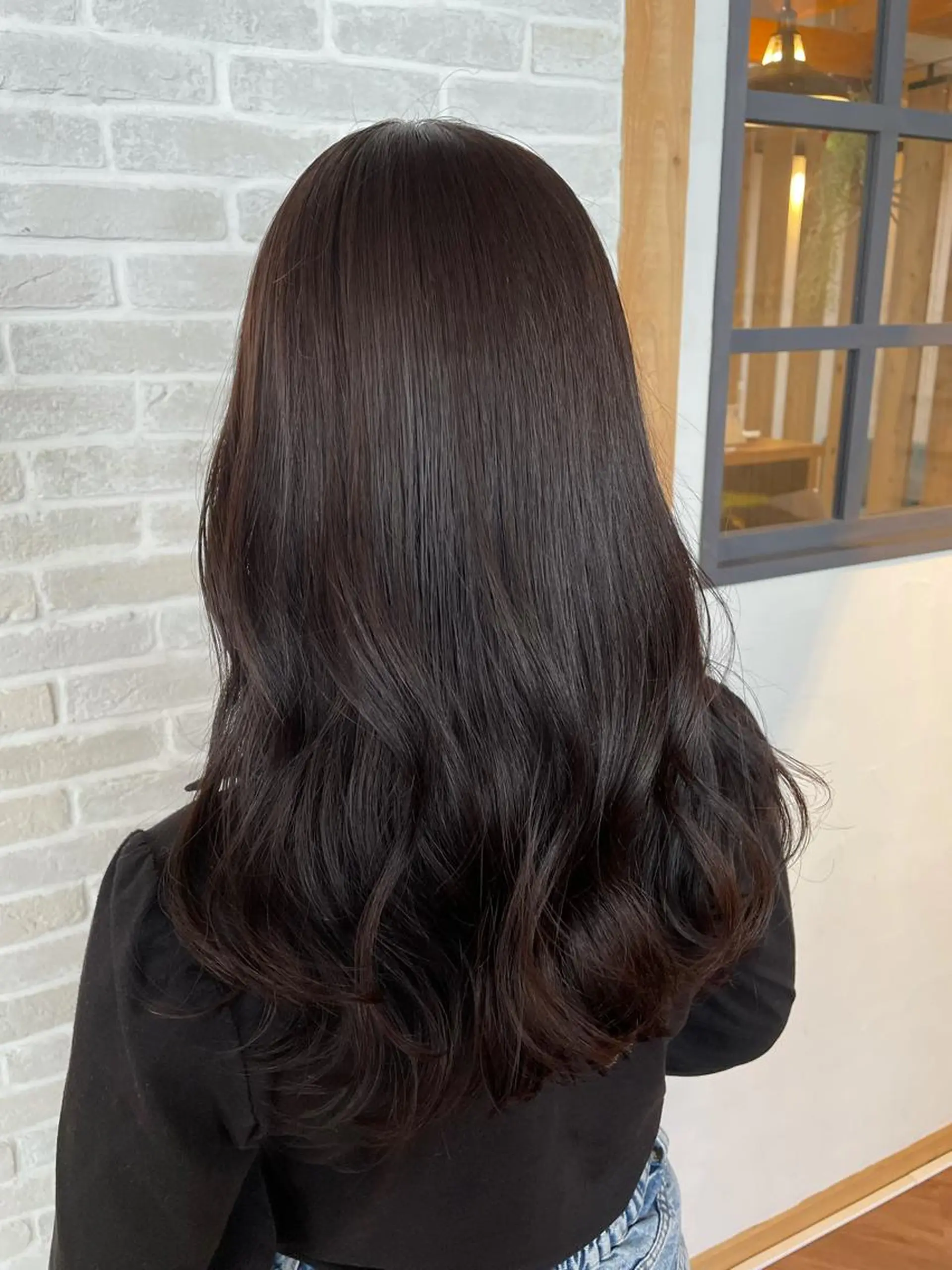 ミディアム カット ヘアカラー 縮毛矯正 トリートメント little×PORTO三宮所属・🧡/艶髪/桑原 拓也/ショート/🧡のヘアスタイル