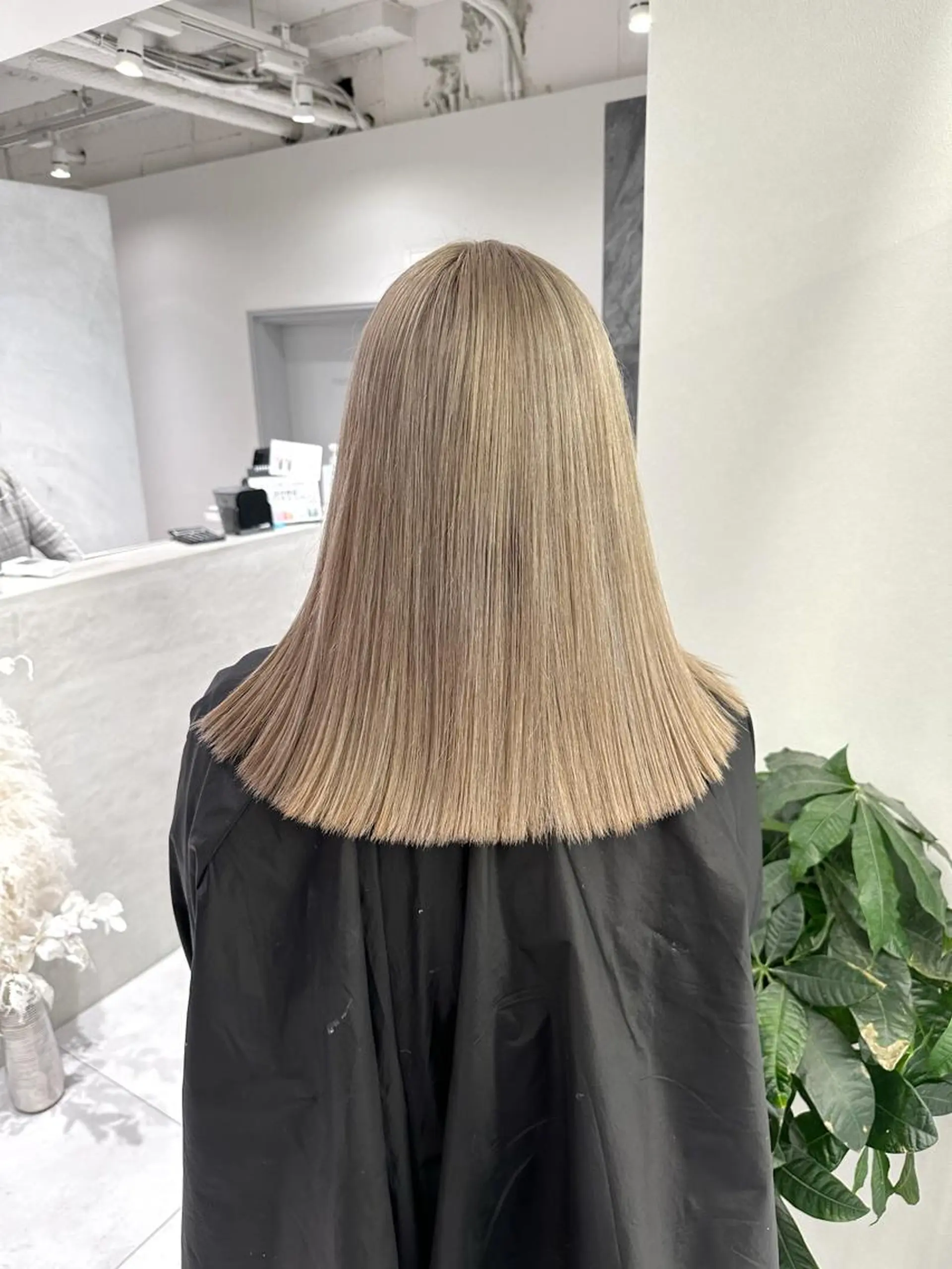 ミディアム ヘアカラー トリートメント epi エピのヘアスタイル