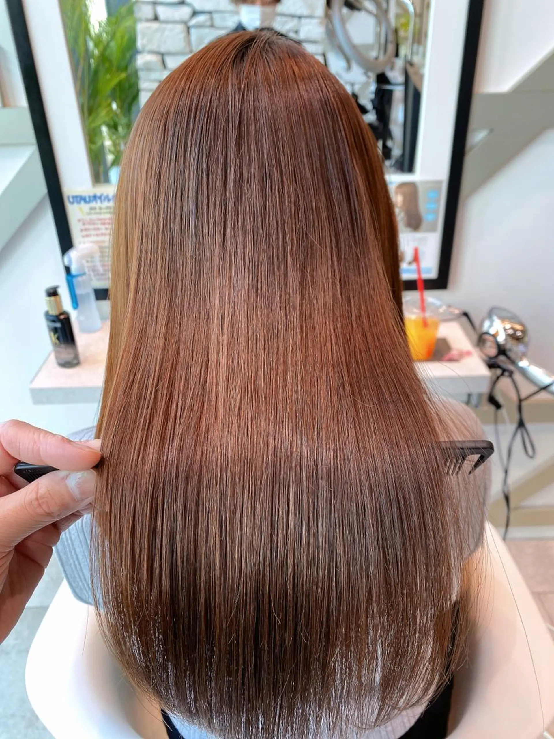 ミディアム カラー 髪質改善 トリートメント カット ヘアカラー トリートメント 内藤 裕真  k-twoのヘアスタイル