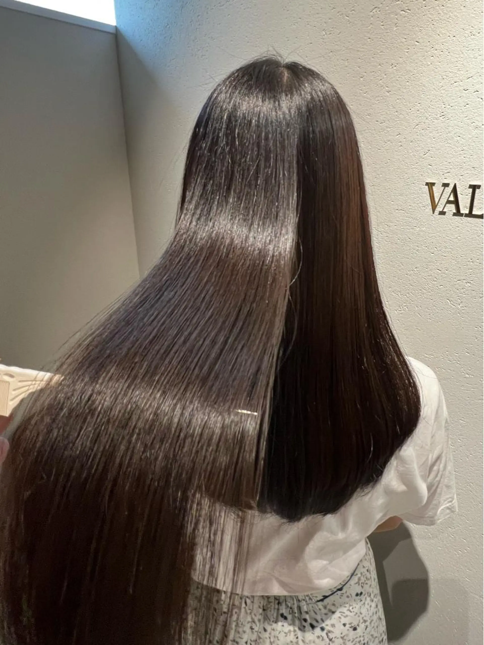 ロング ヘアカラー トリートメント ❣️韓国/髪質改善 🫧yamato👑のヘアスタイル