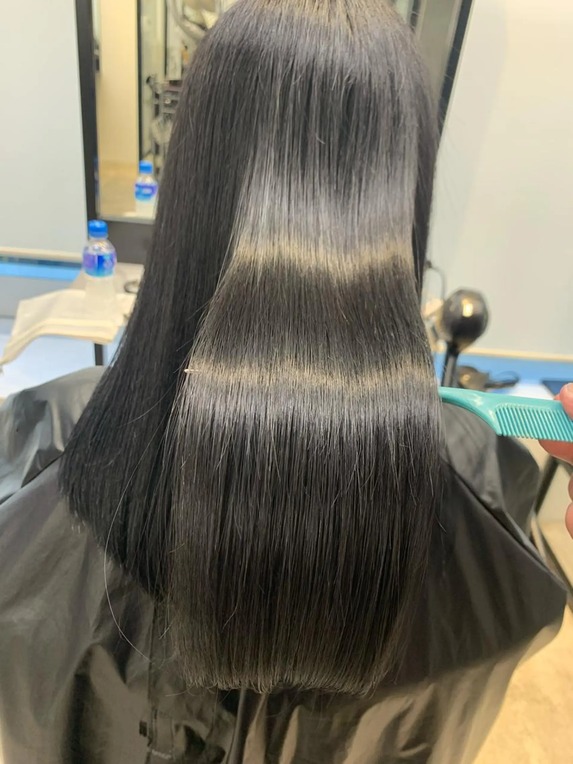 ロング トリートメント 及川シゲル 髪質改善講師のヘアスタイル