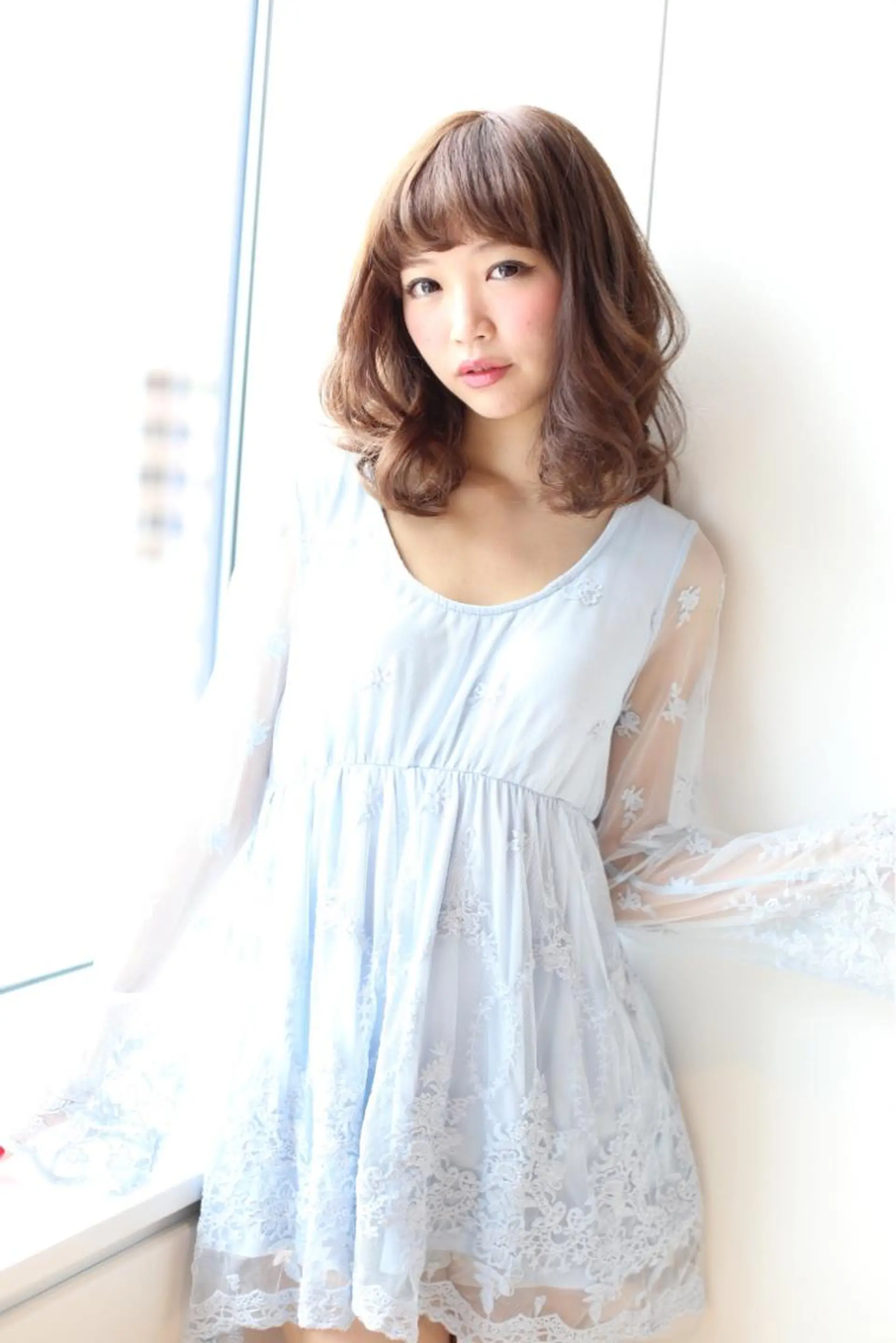 ミディアム パーマ/ボブ/ 佐々木翔のヘアスタイル