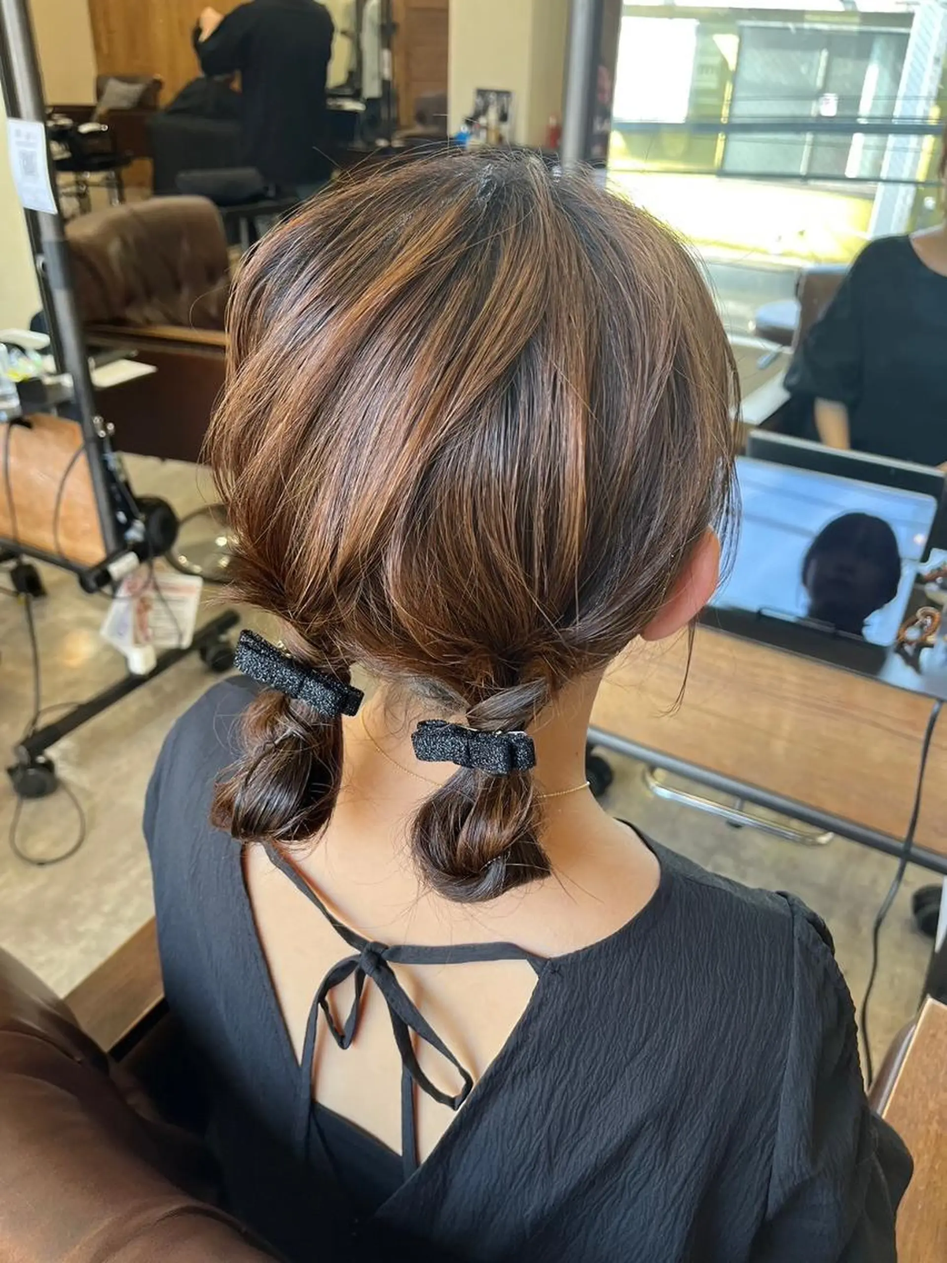 ヘアアレンジ ツインテール 浴衣 N° emirai 溝の口のヘアスタイル