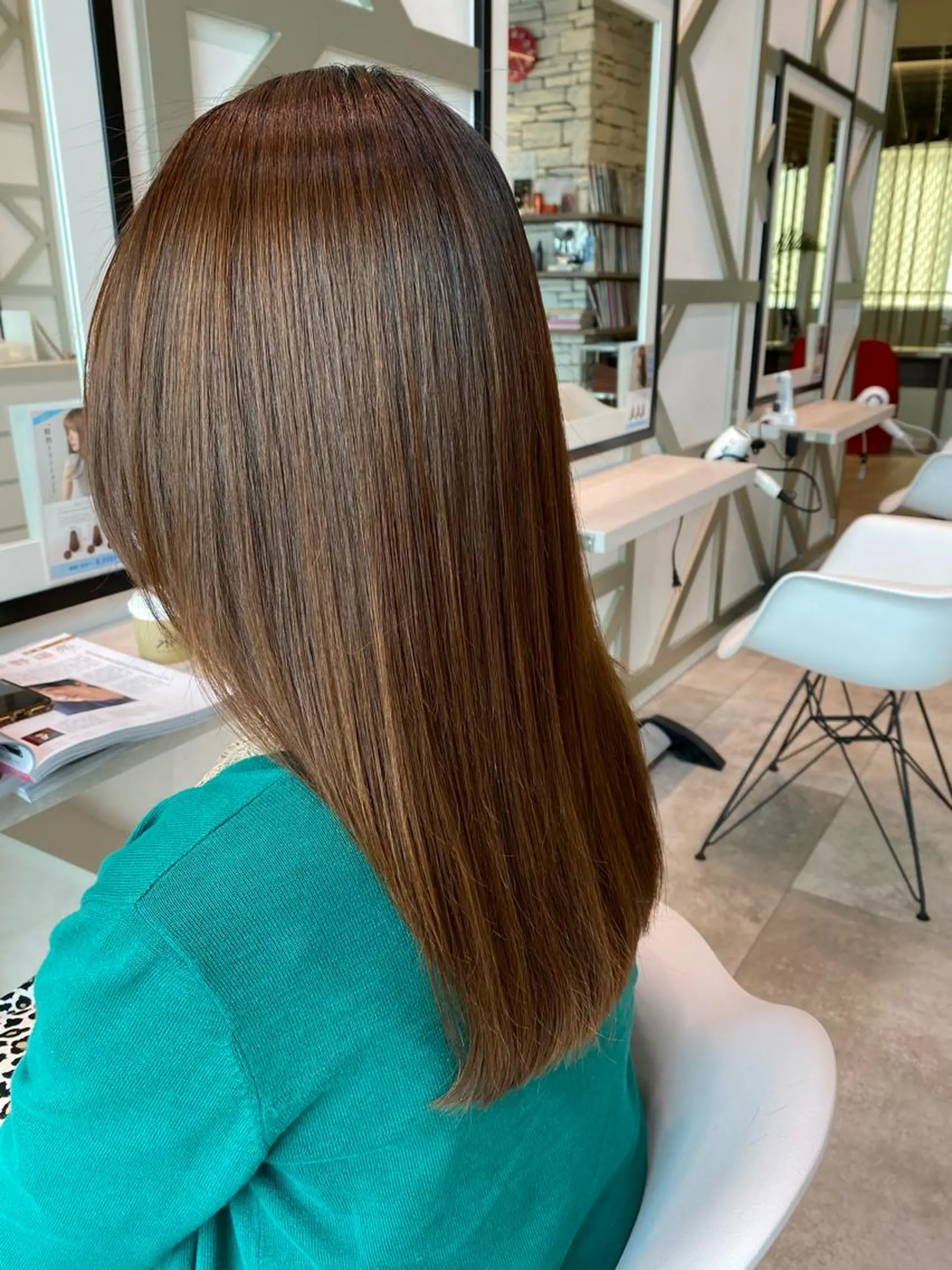ロング カラー カット ヘアカラー トリートメント 内藤 裕真  k-twoのヘアスタイル