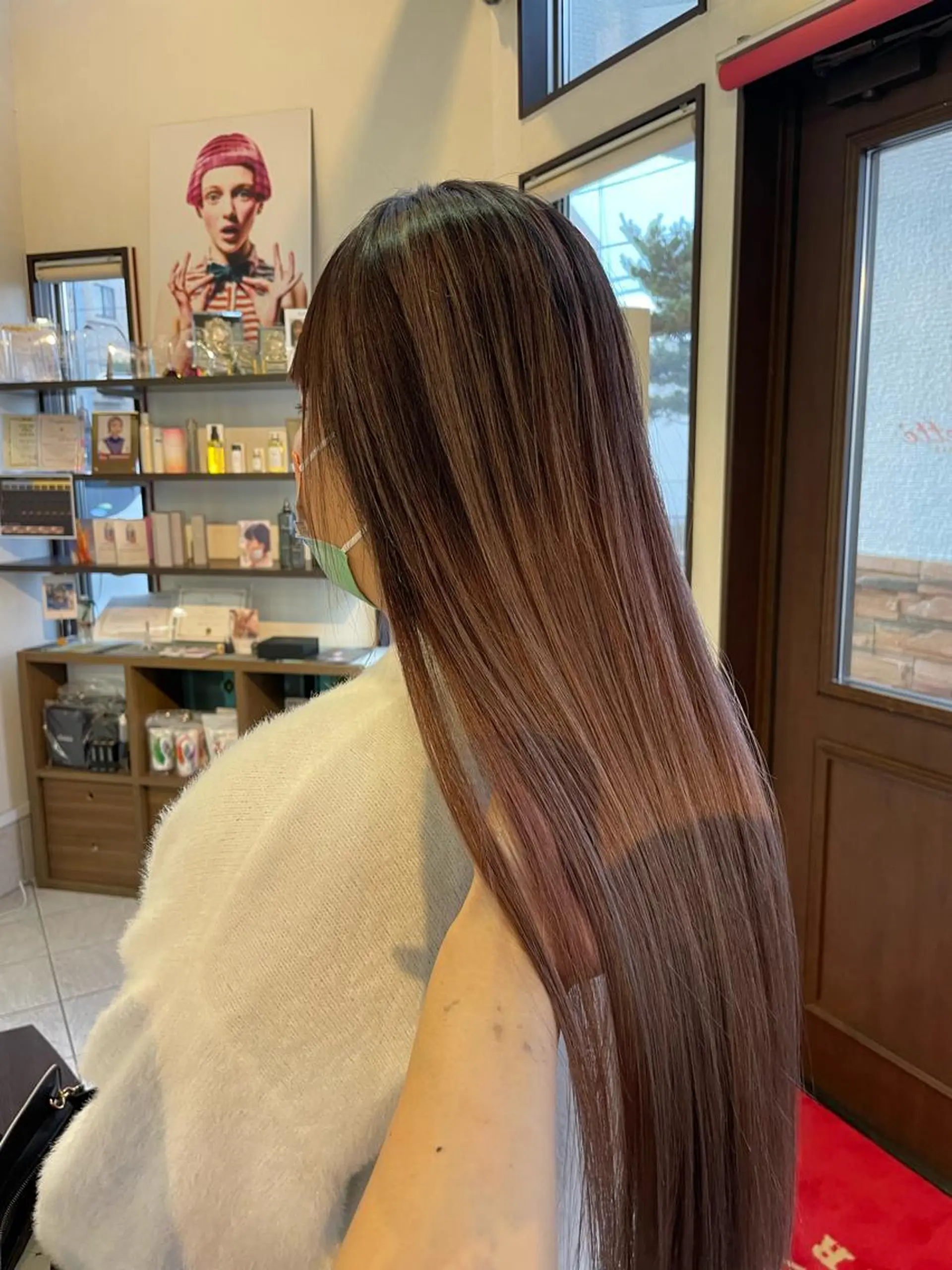 ロング カラー カット ヘアカラー コレットヘアー 田中アヤノのヘアスタイル