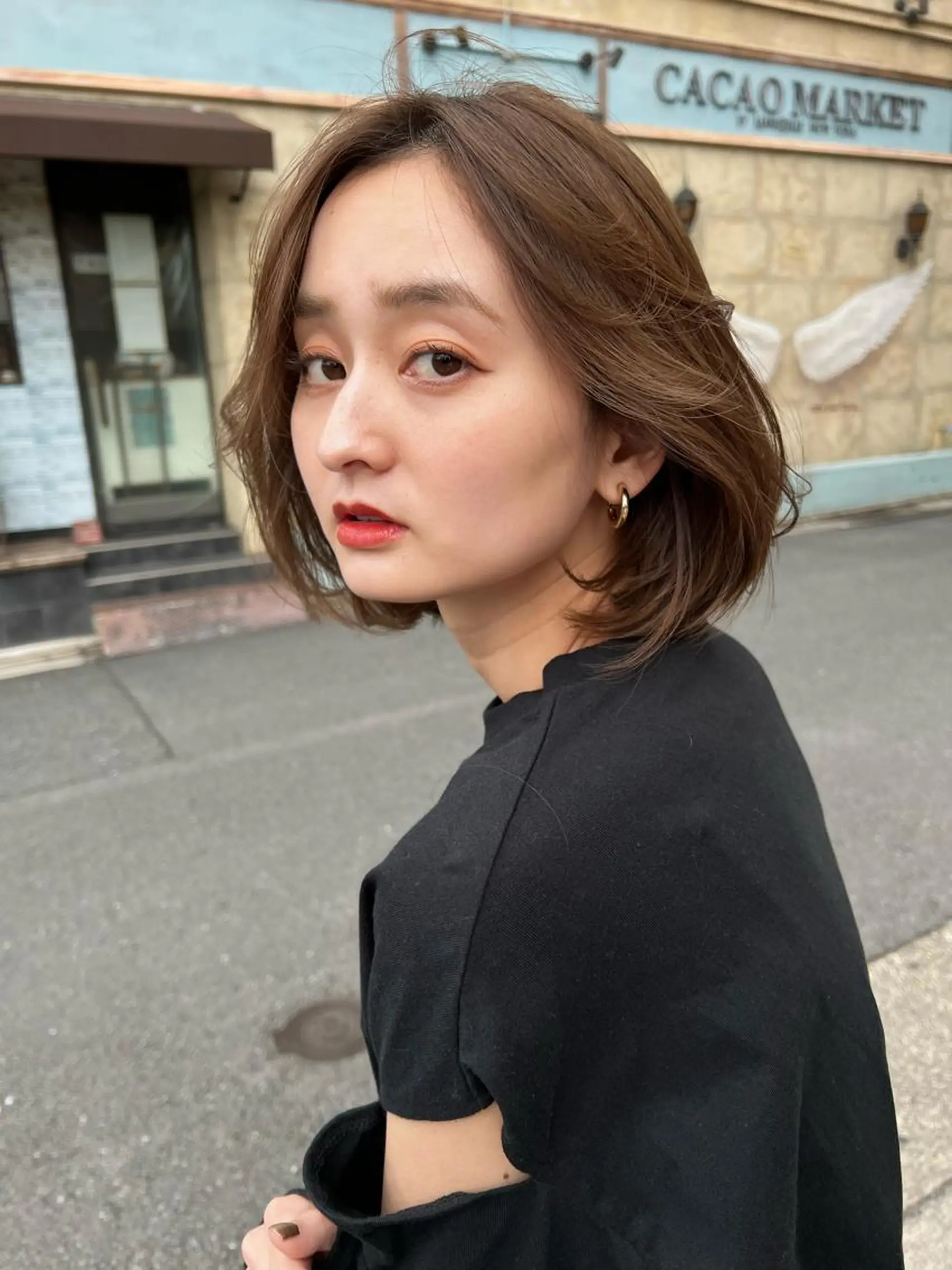 ショート カラー 吉ヶ別符 亮祐のヘアスタイル