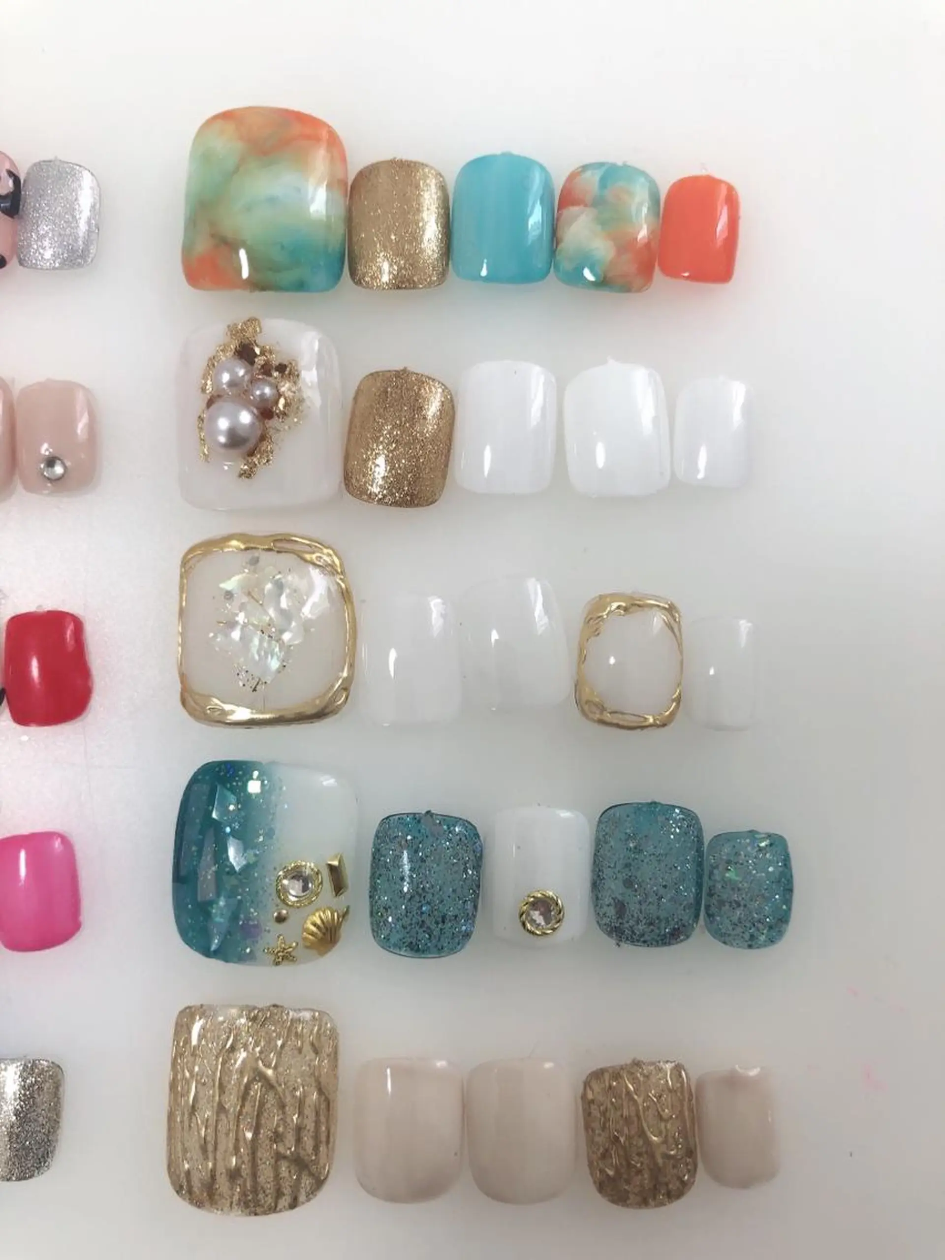 ネイル フットネイル nail salon Richeのネイルデザイン