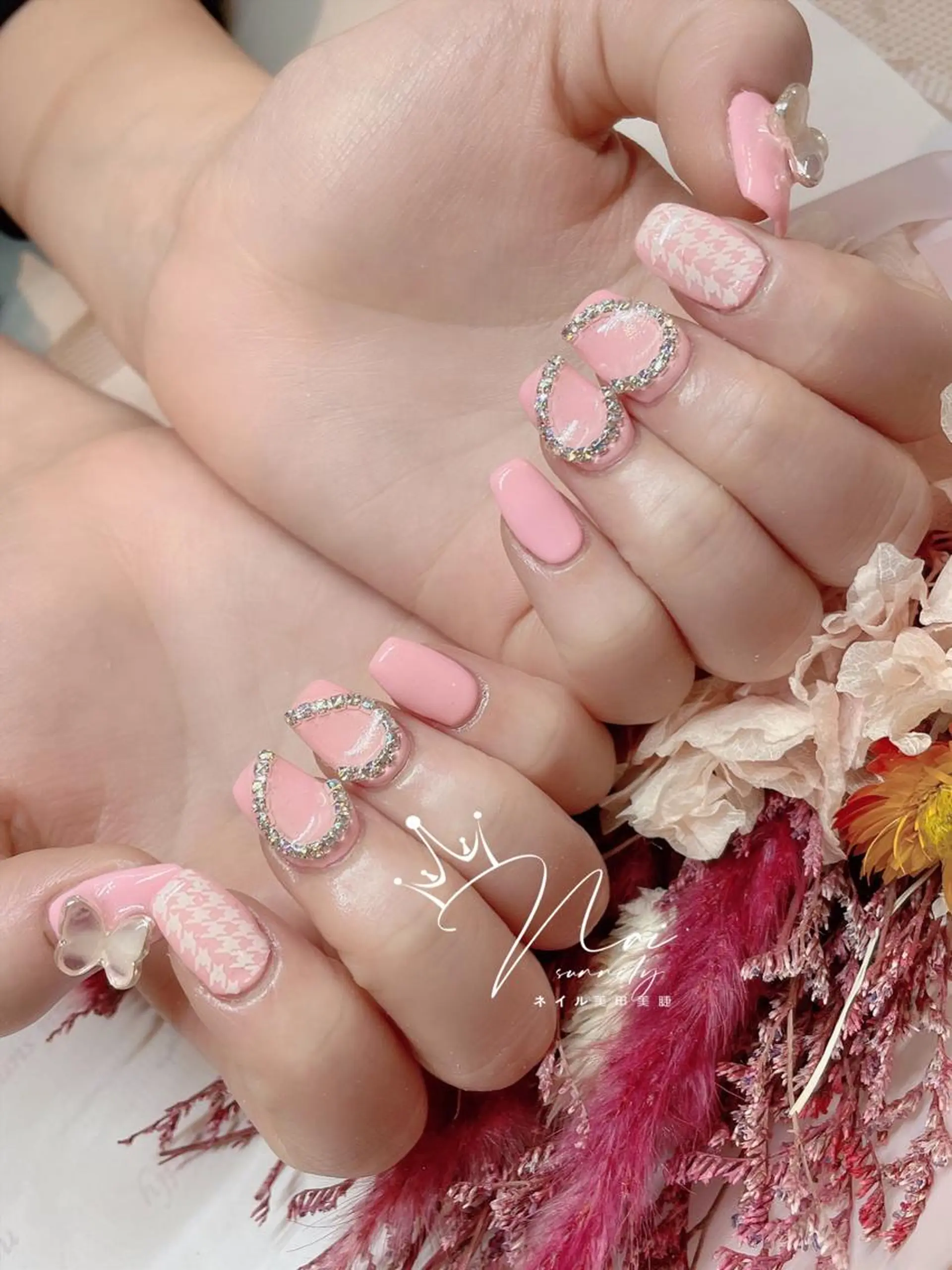 ネイル 長さだし専門店 M2　rikaのネイルデザイン