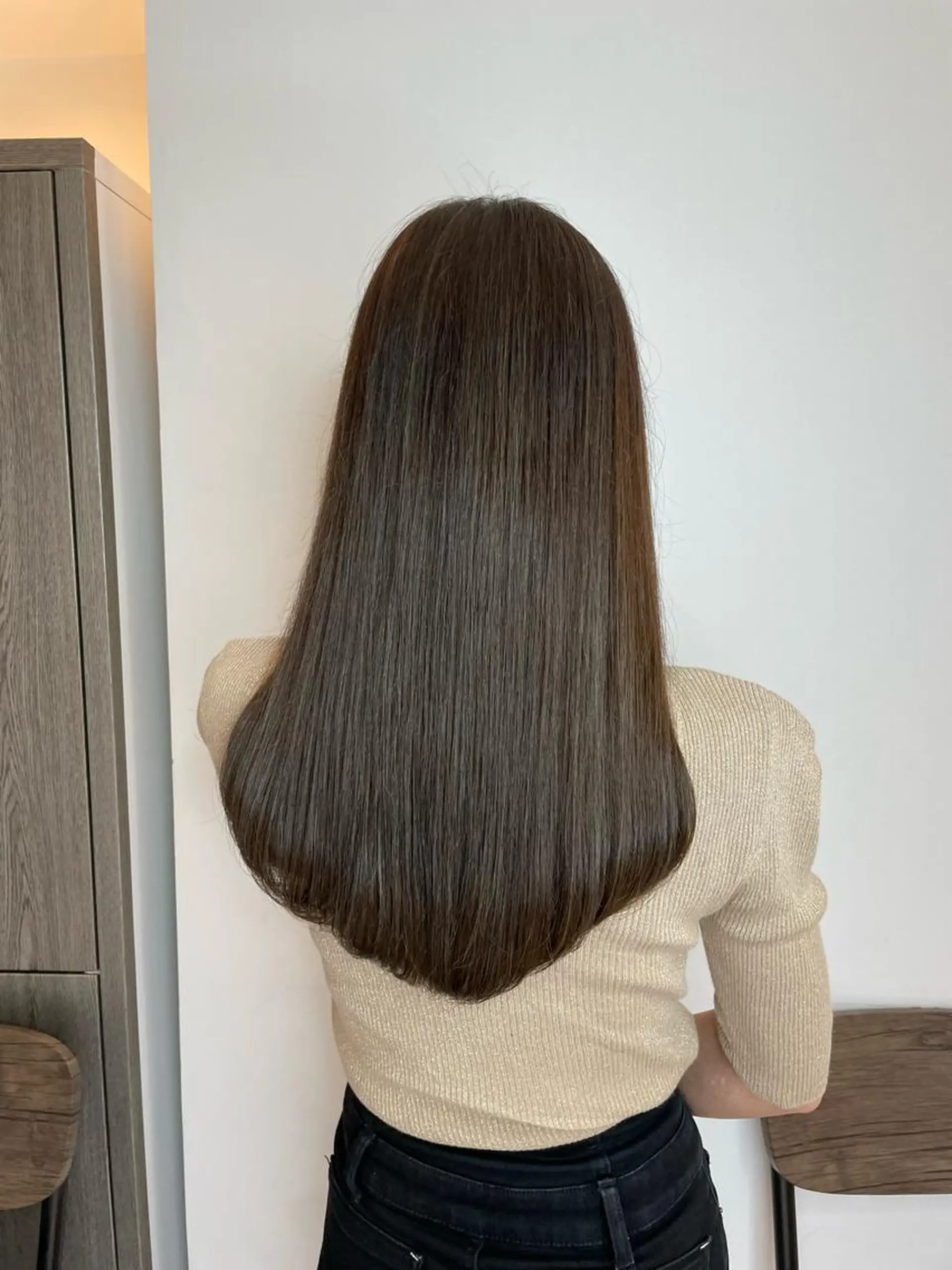 セミロング カット ヘアカラー トリートメント 栄/久屋大通り/韓国 /透明感/横山🩵のヘアスタイル