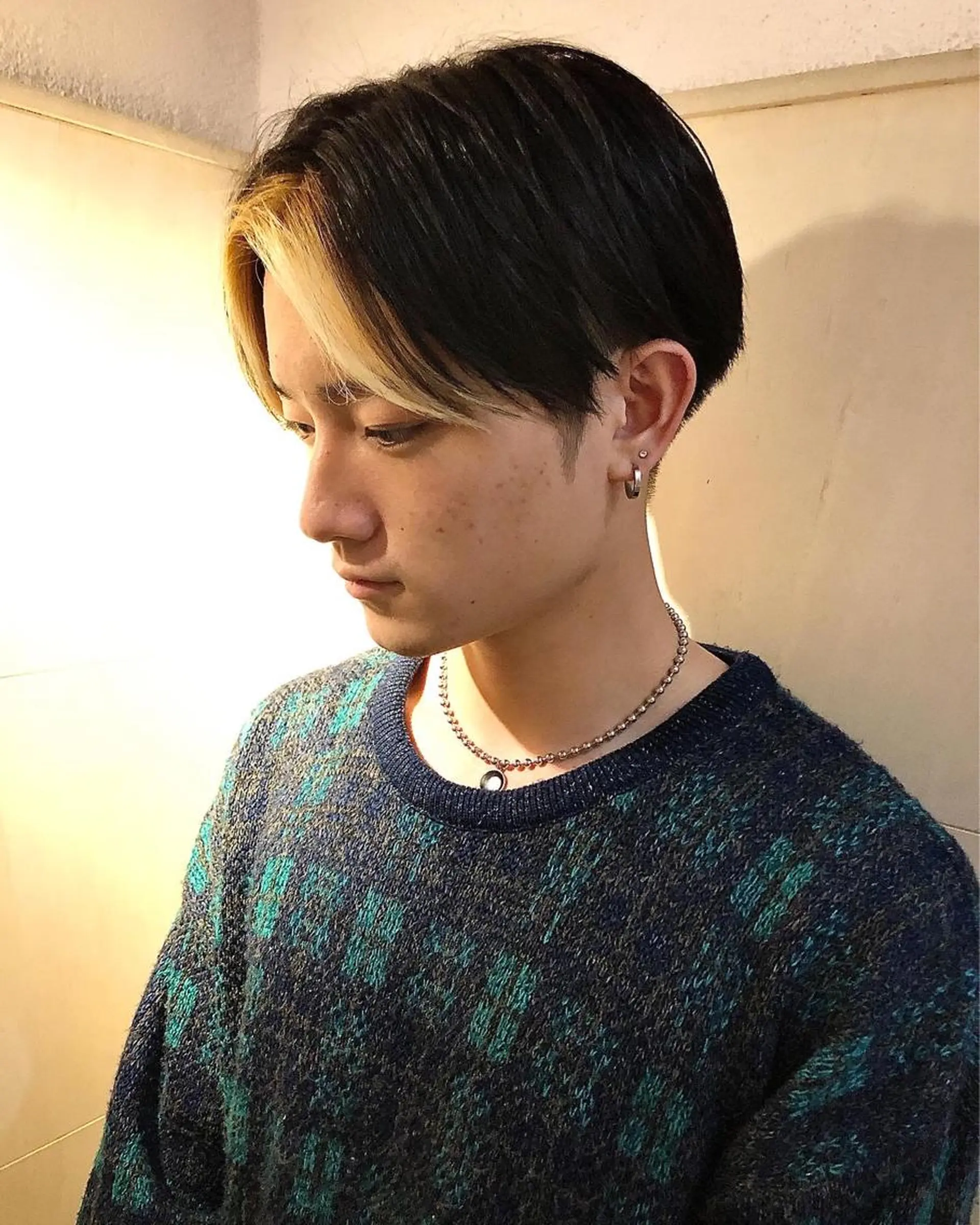 ミディアム カラー ブリーチ 横浜 カット全般 大槻のヘアスタイル